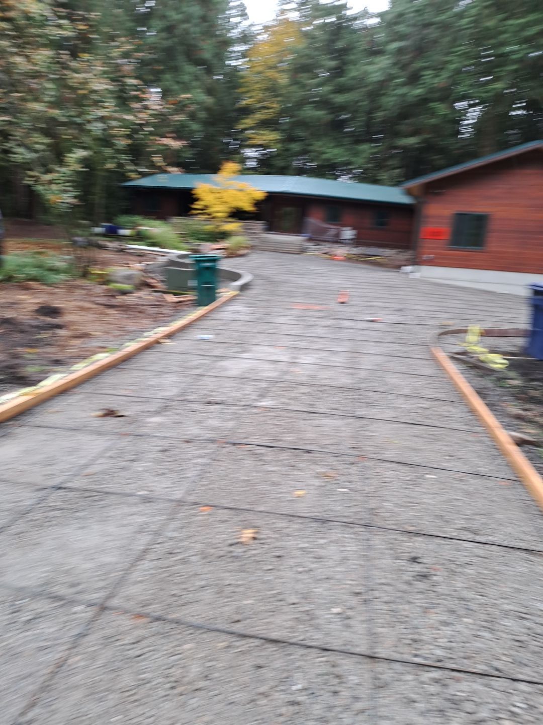 Pia | Custom Concrete Driveway, Walkway & Floating Steps by Jireh Asphalt & Concrete Inc 