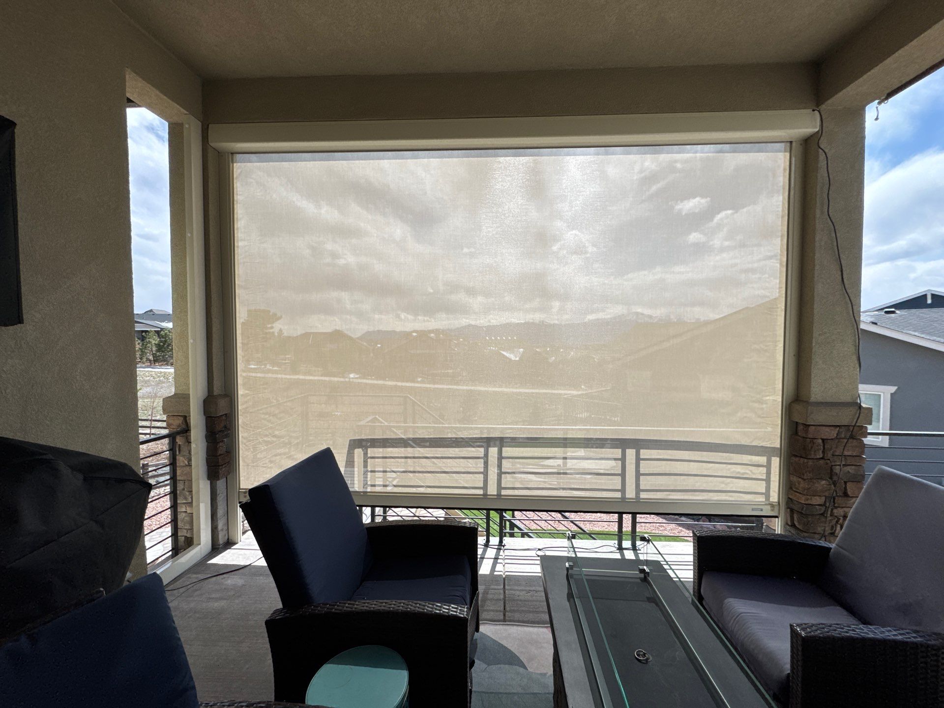 Motorized Pergola & Motorized Screens by Outdoor Solutions Colorado