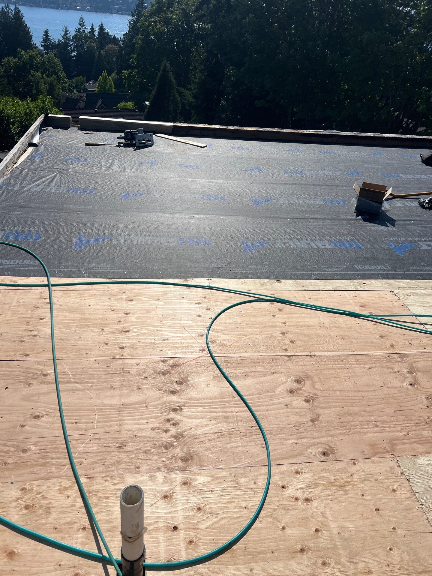 Residential Roofing Installation using GAF UHDZ Shingles by Roofing Formula LLC