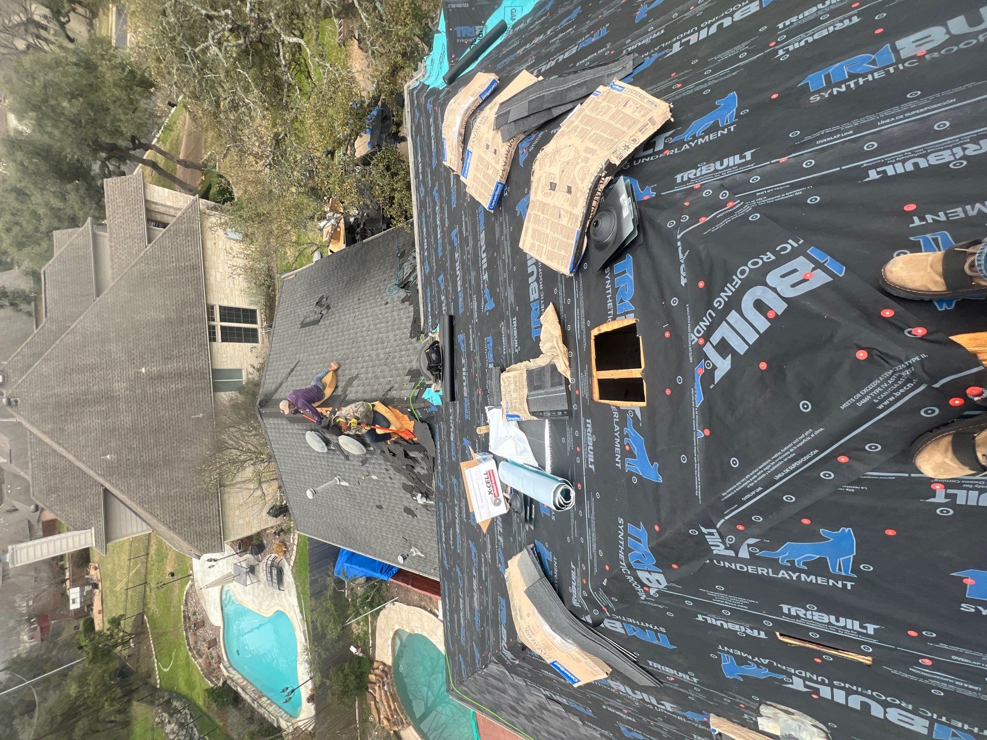 Project in Austin by Rhino Roofing and General Contracting, LLC