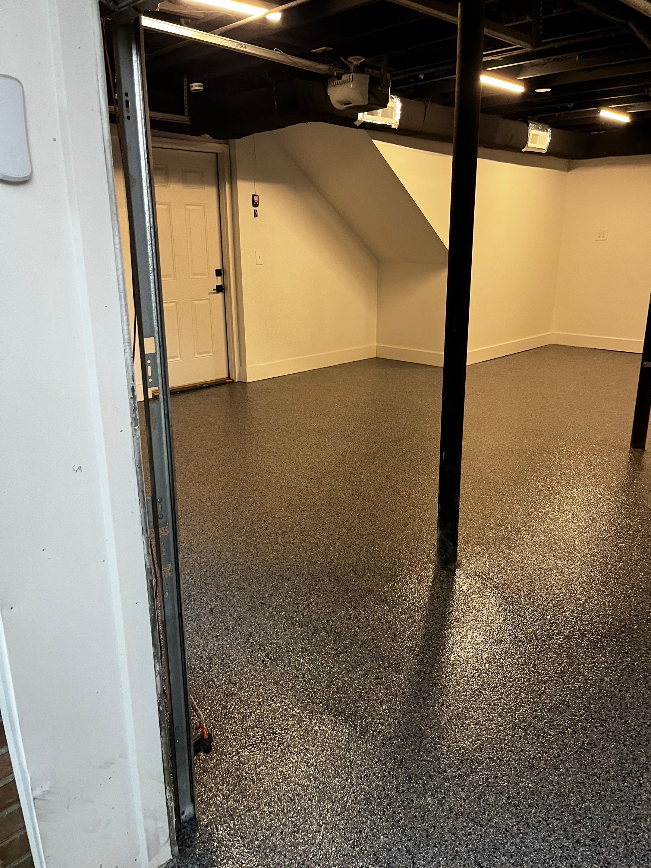 Garage Floor Coating using Nightfall by My Garage Floor Guys