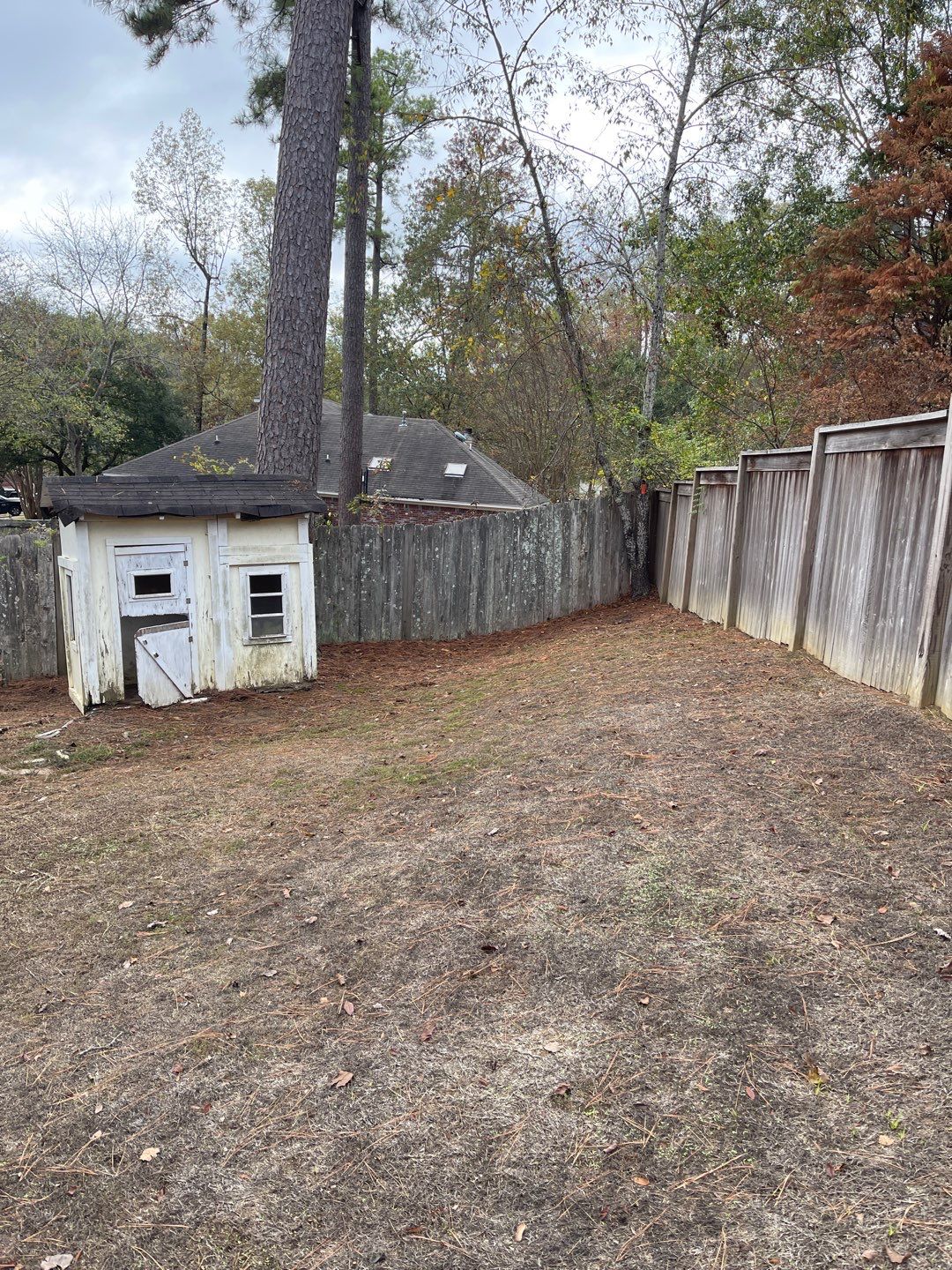 6ft Cedar Good Neighbor Fence 6x6 by Roberson Construction LLC