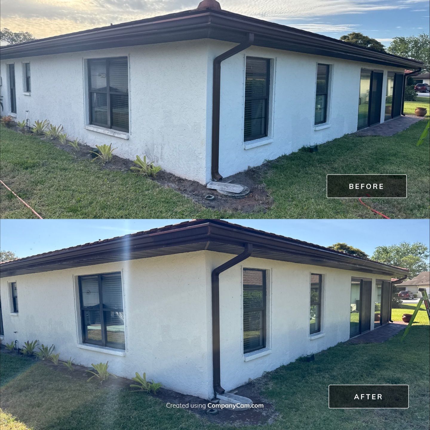 Tile Roof Cleaning & House Wash in Vivienda I – Bradenton, FL by Sunshine AquaWash