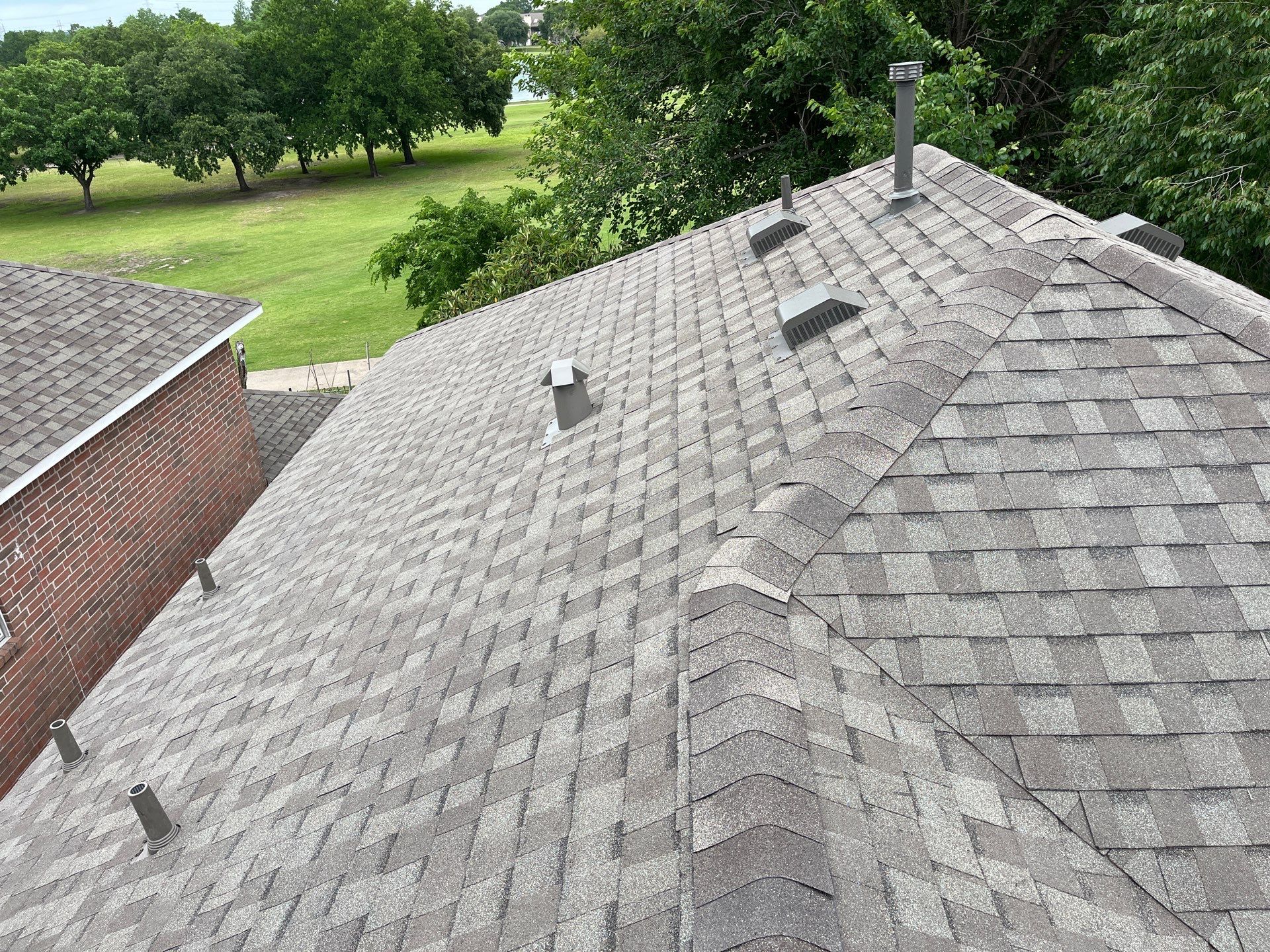 Residential Roofing Installation using Owen's Corning Duration (Lifetime) Shingles by Roof Repair Company