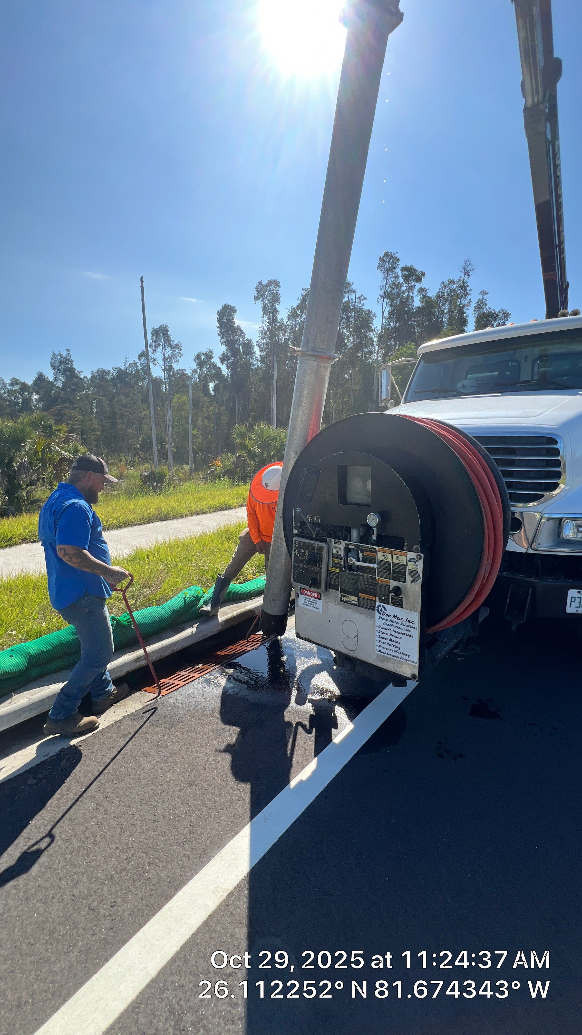 New Construction Road off Rattlesnake in Naples by Don Mar, Inc. Storm Water Solutions