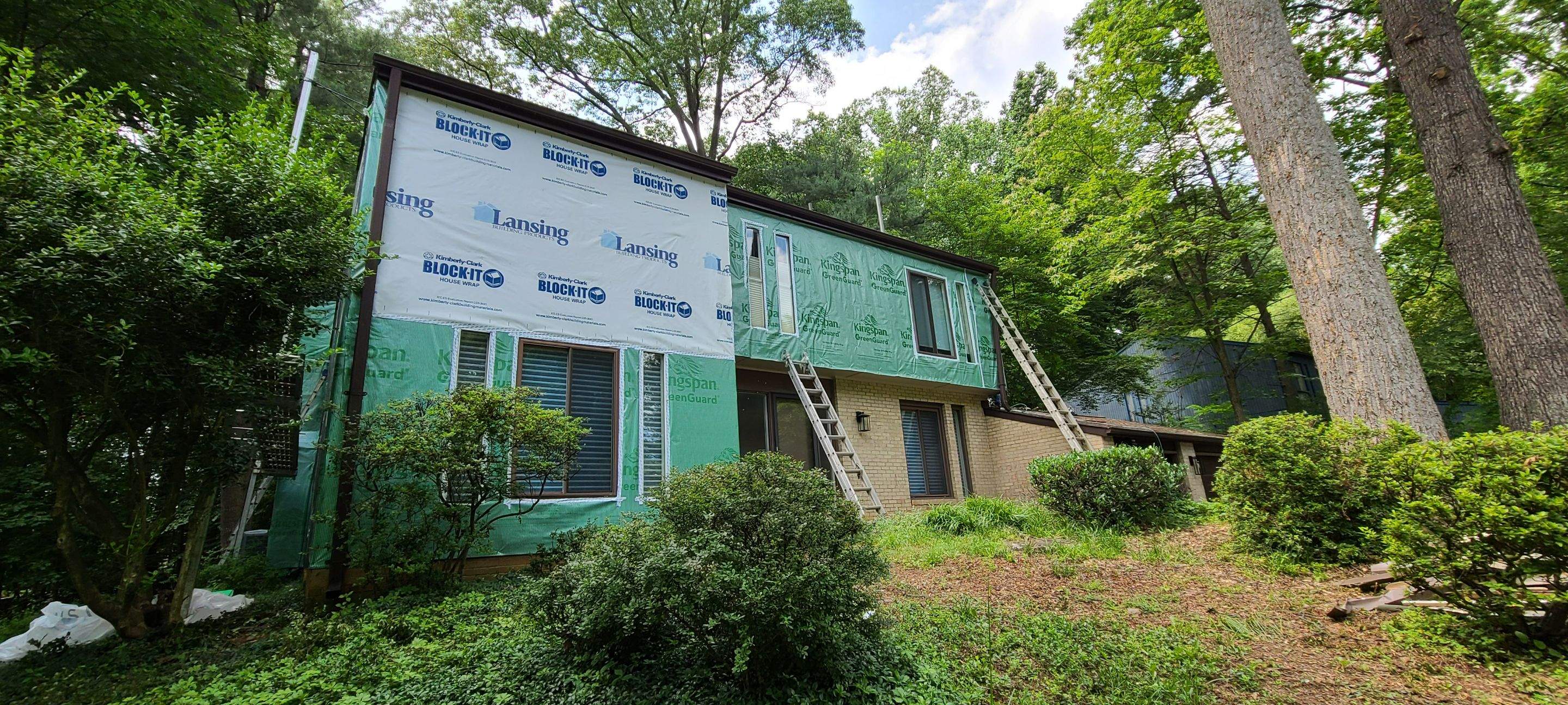 James Hardie Board and Batten Siding and ProVia entry door by Window Depot of Annapolis