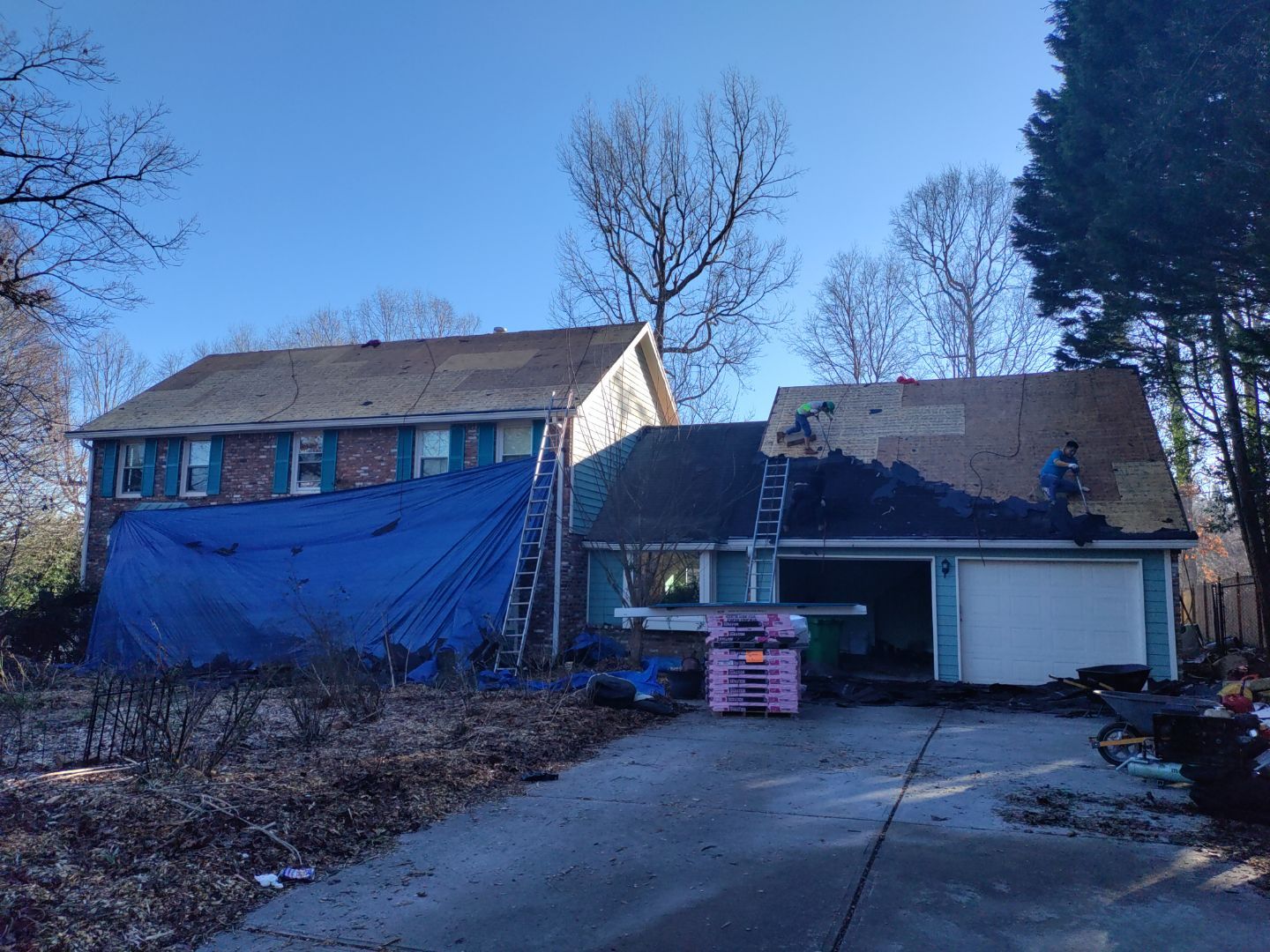 Residential Roofing Installation using Owens Corning by Inspector Roofing and Restoration