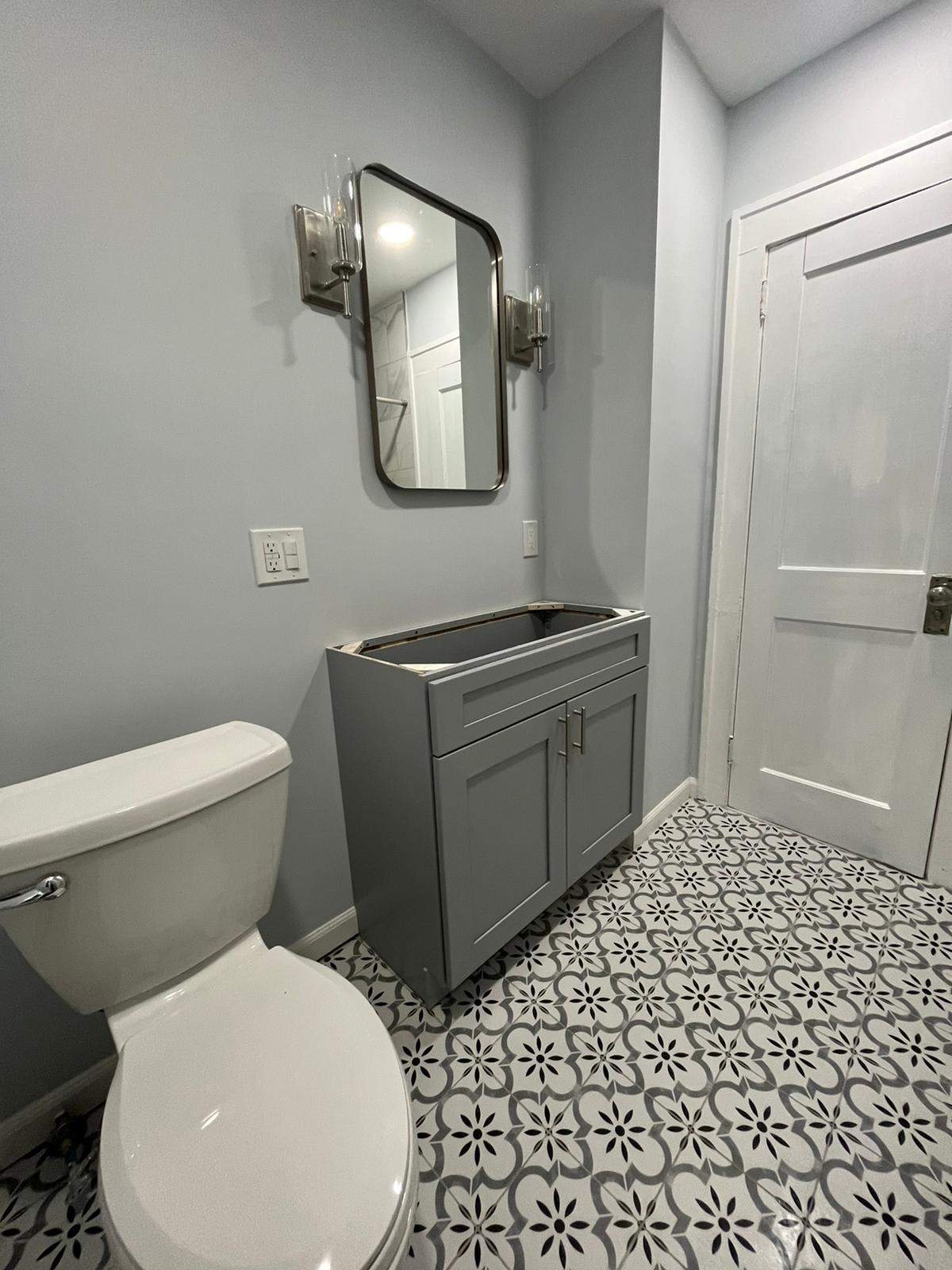 Bathroom Remodel using Tile by Home Concepts Construction