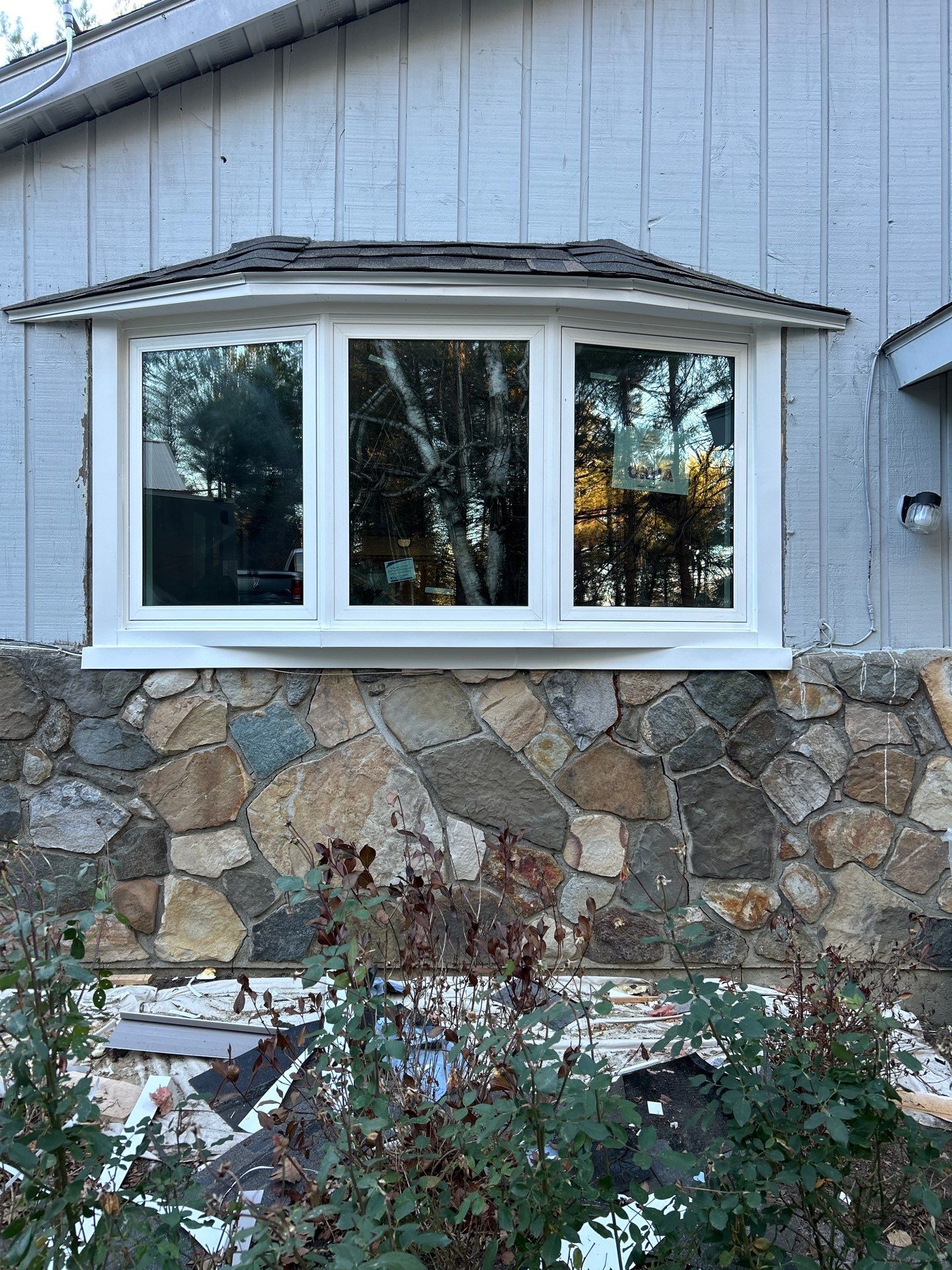 Bay Window Installation in Delanson, NY  by Yankee Home Improvement