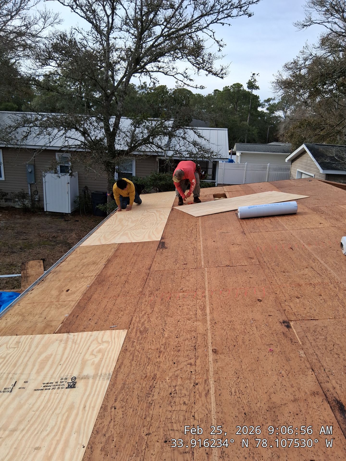 CT Landmark Pro AR MD Driftwood Roof Replacement – Oak Island, NC by RGR Construction and Roofing, LLC