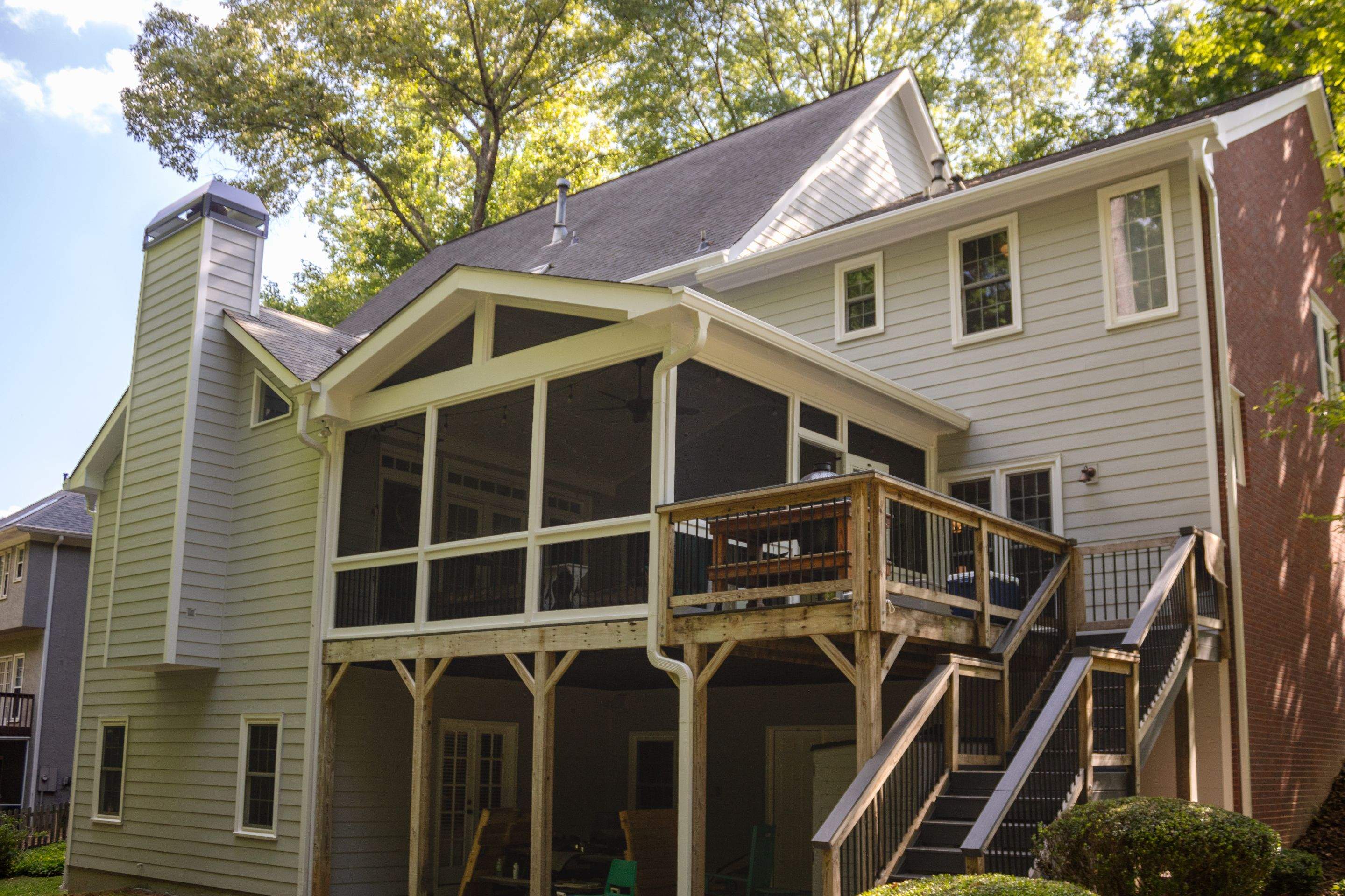 Roswell, GA Siding Replacement using James Hardie Lap Siding by Nelson Exteriors