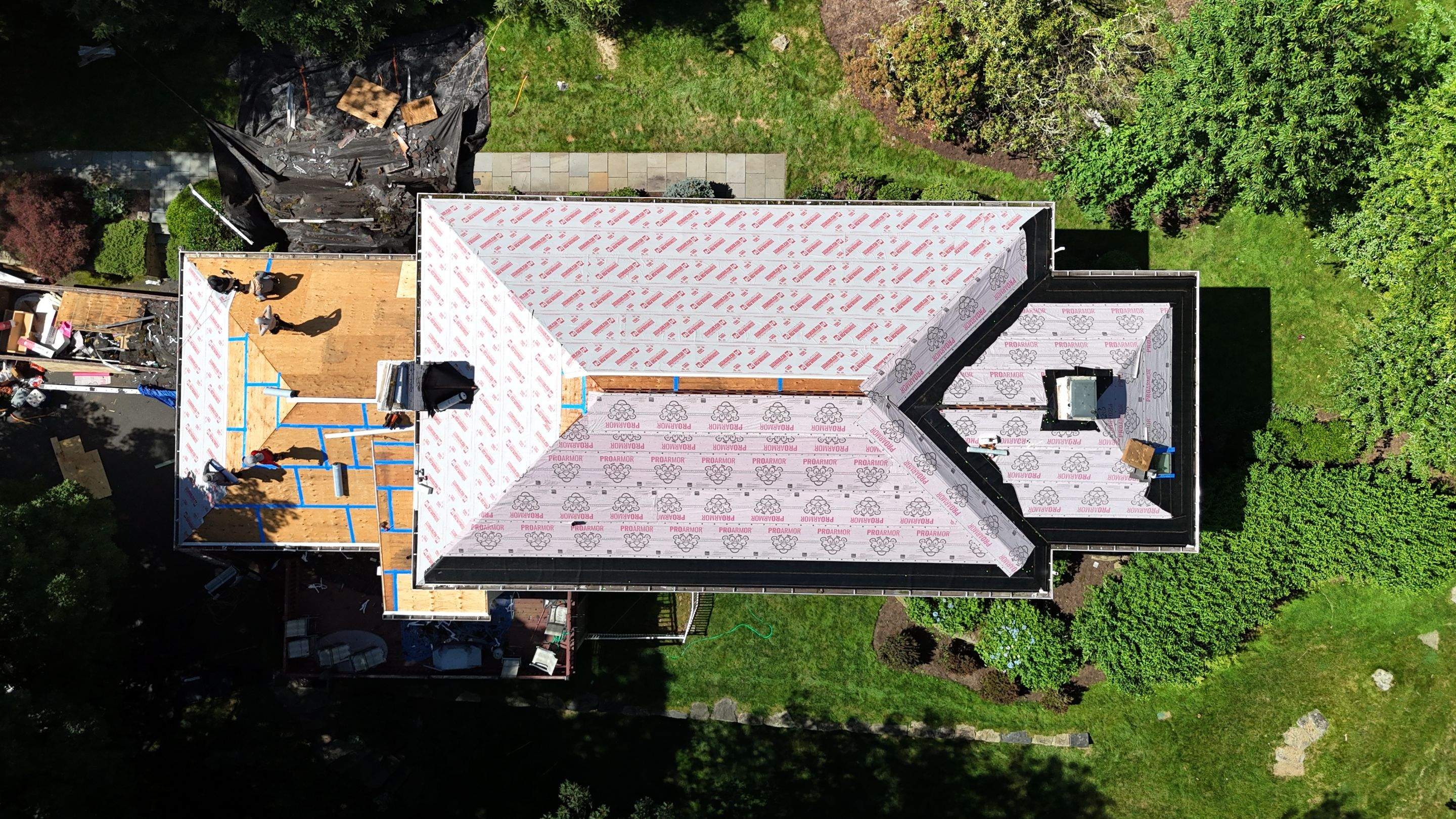 Project in Greenwich by The Energy Efficient Roofer & George's Seamless Gutters