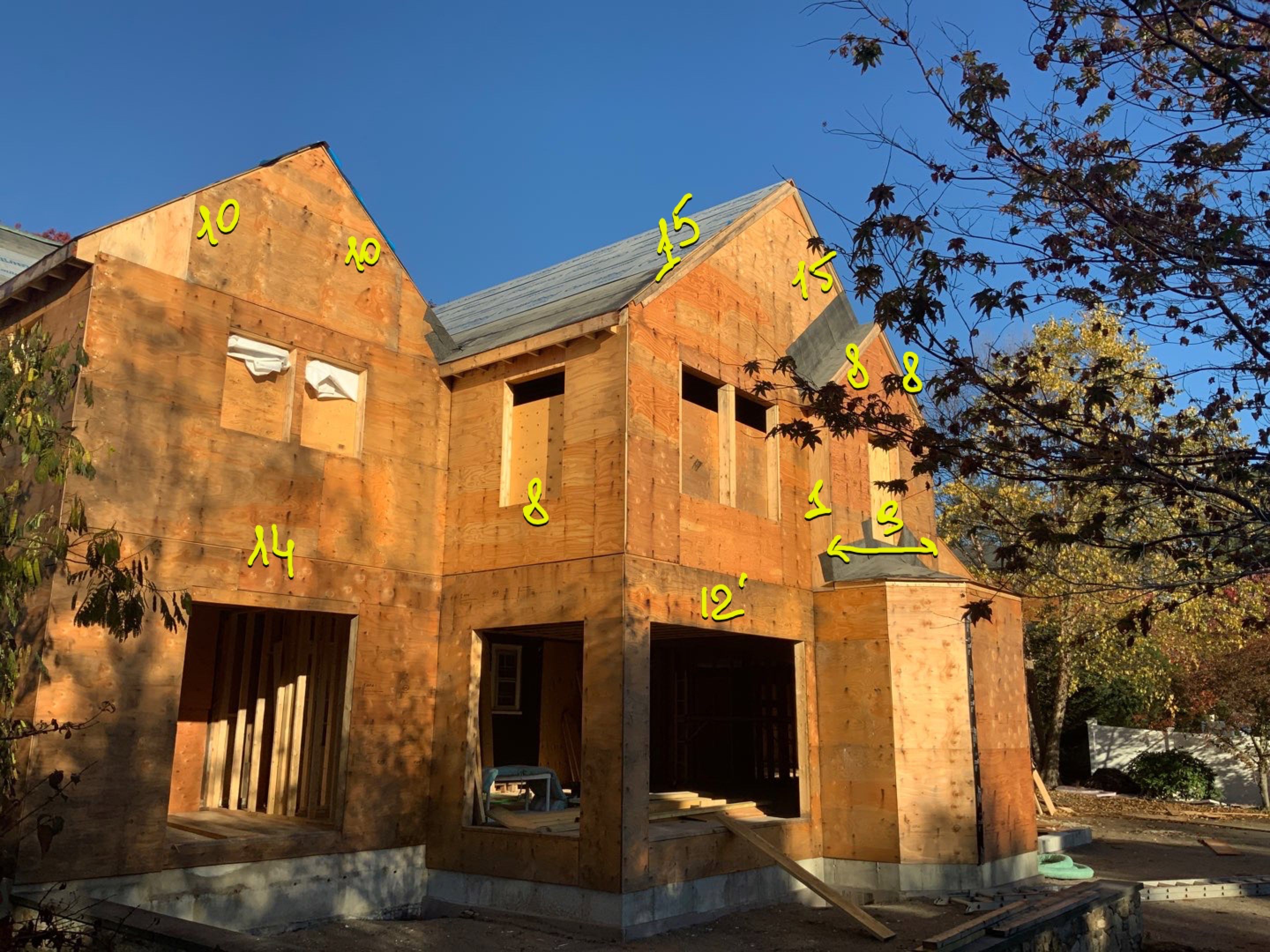 Siding on new construction in Brookline, MA by UBrothers Construction