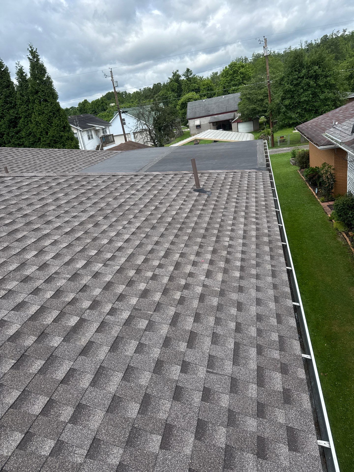 Residential Roofing Installation using GAF Timberline HDZ Mission Brown by Rainstoppers Roofing