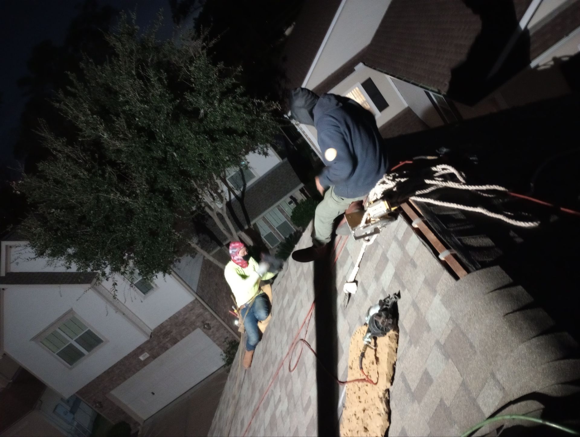 Residential Roofing Installation using Owen's Corning Duration (Lifetime) Shingles by Roof Repair Company