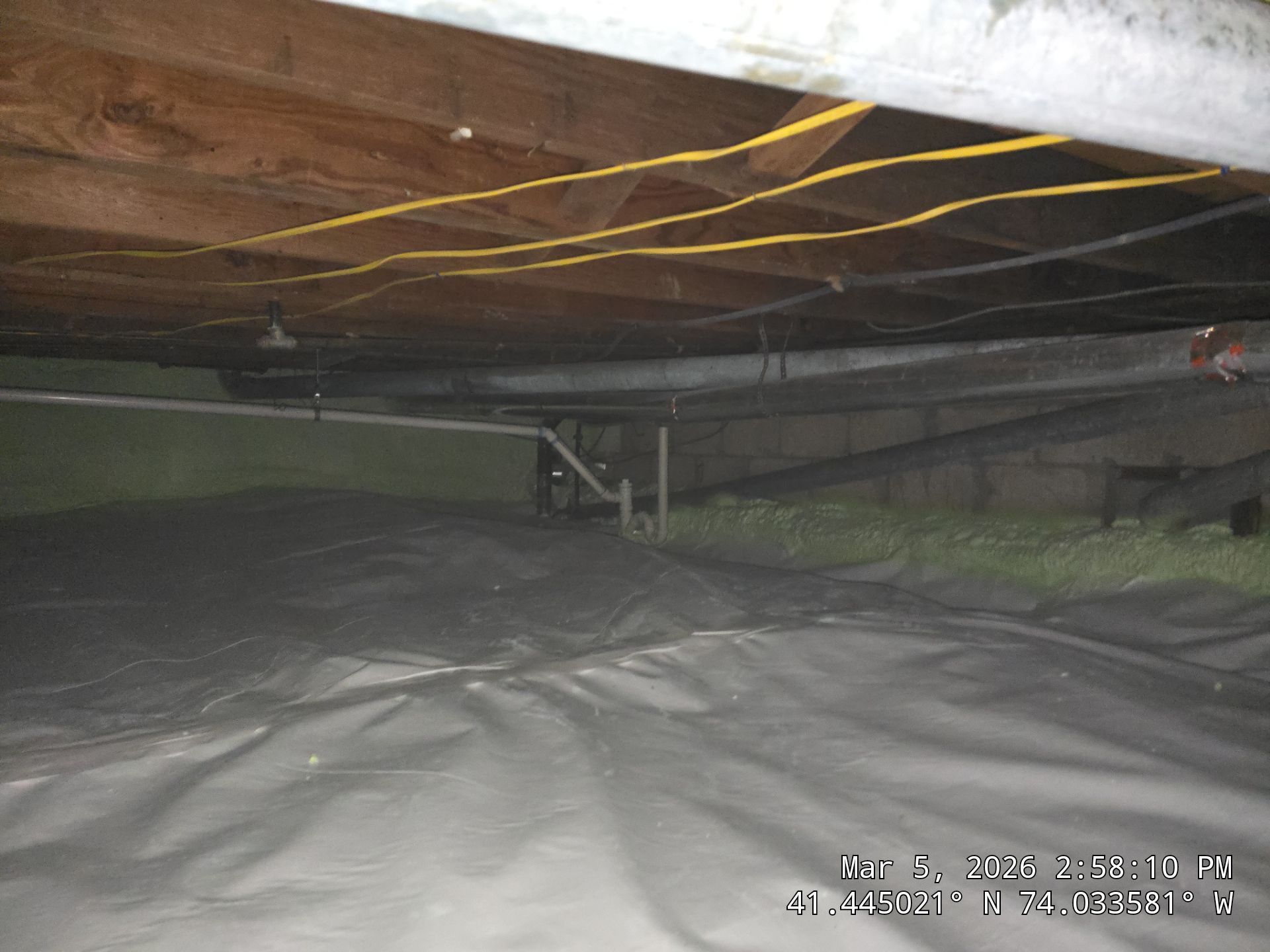 Attic Insulation using open cell spray foam by NYS Foam & Energy