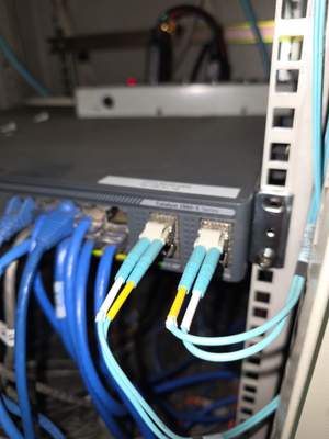 Structured cabling installation by CimaSolutions