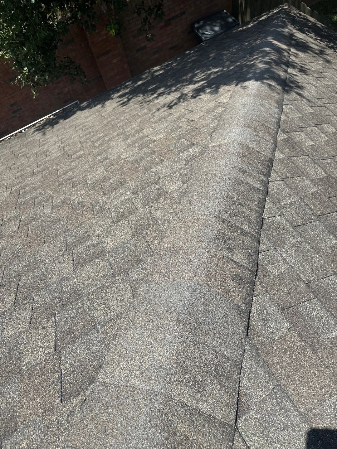 Hail Damage using Owen's Corning Duration (Lifetime) Shingles by Roof Repair Company