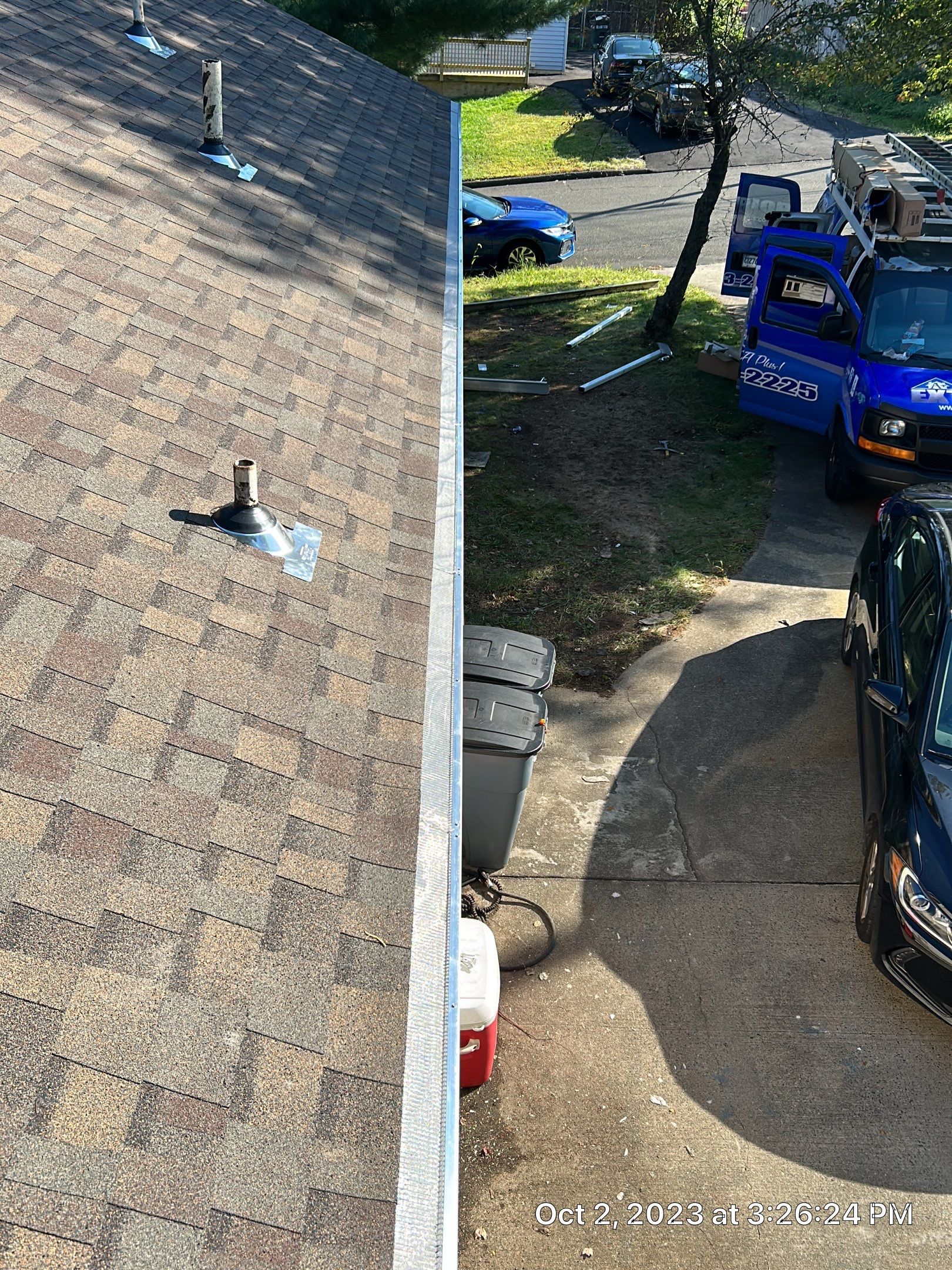 Residential Roofing Installation using Owens Corning Duration Teak by A Plus Exterior