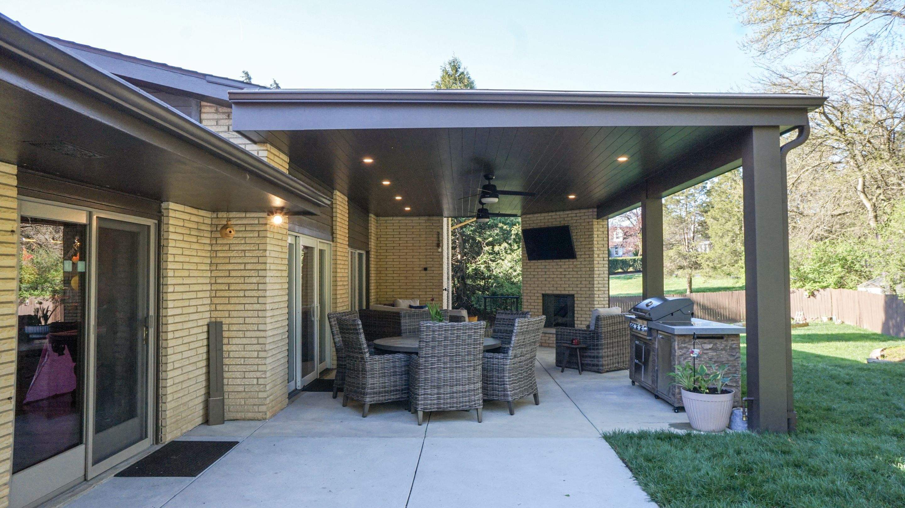 Centerville Covered Patio by Zengel Group