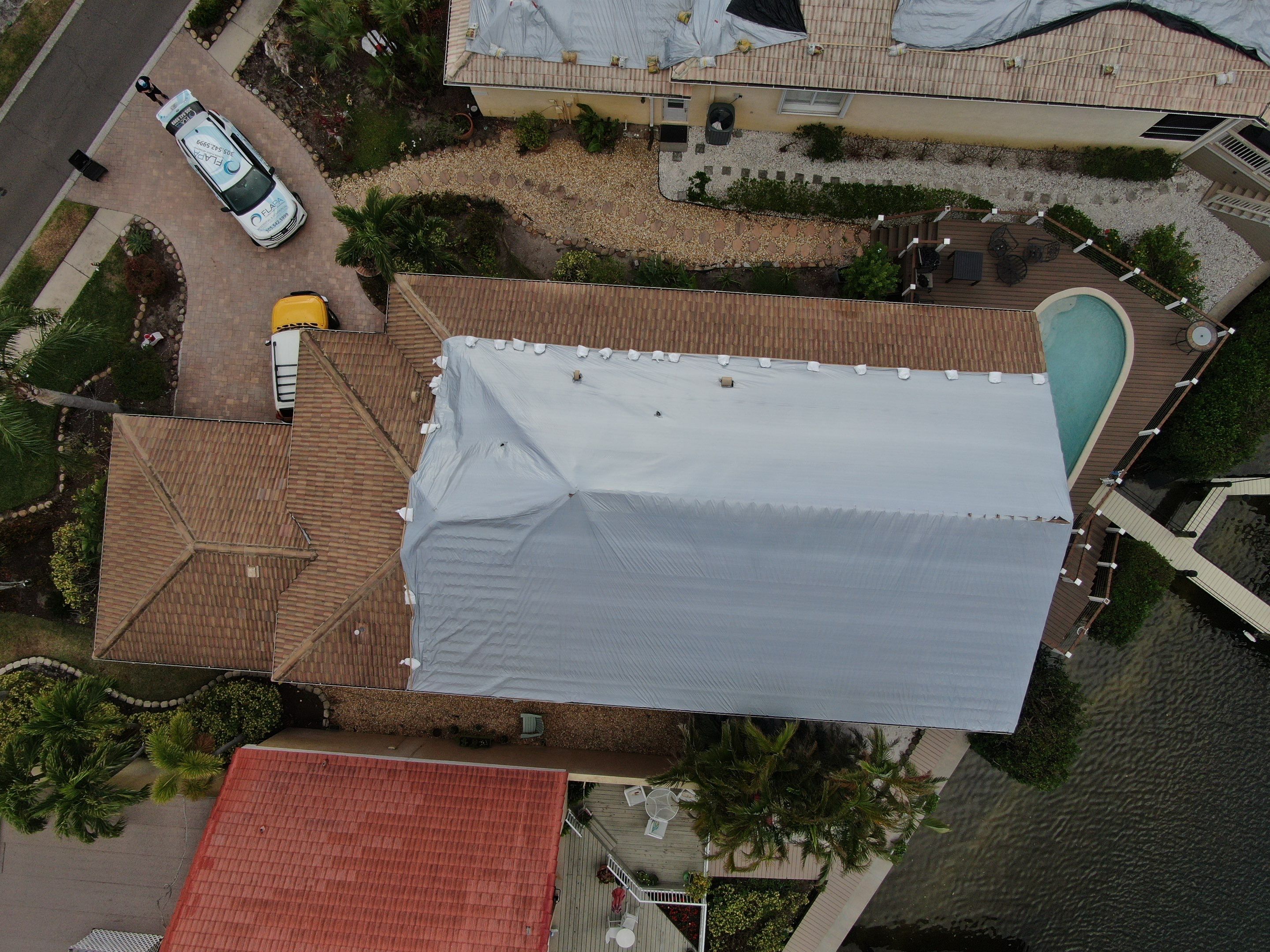 Hurricane Damage Claim in Apollo Beach by FLAPA & KeyStone