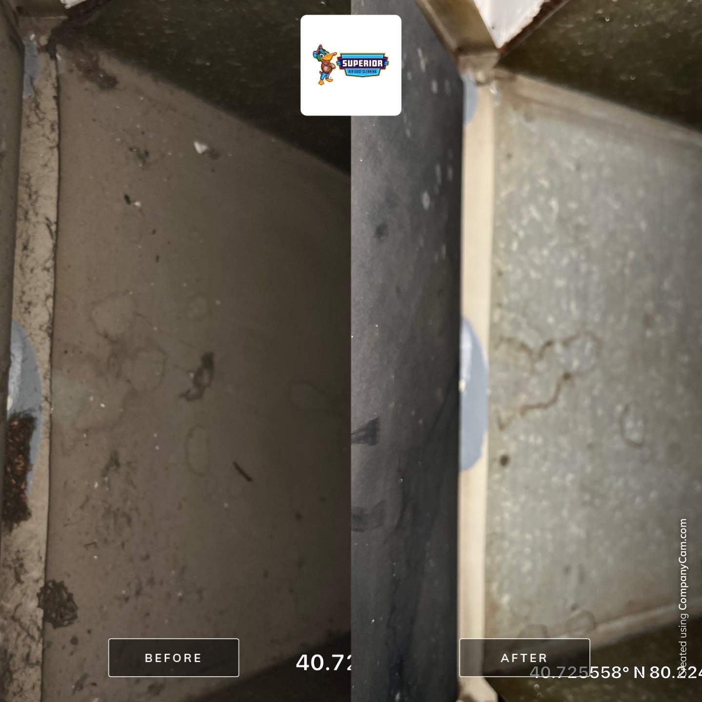 Air Duct Cleaning With a Vacuum Truck in Rochester, PA by Superior Air Duct Cleaning