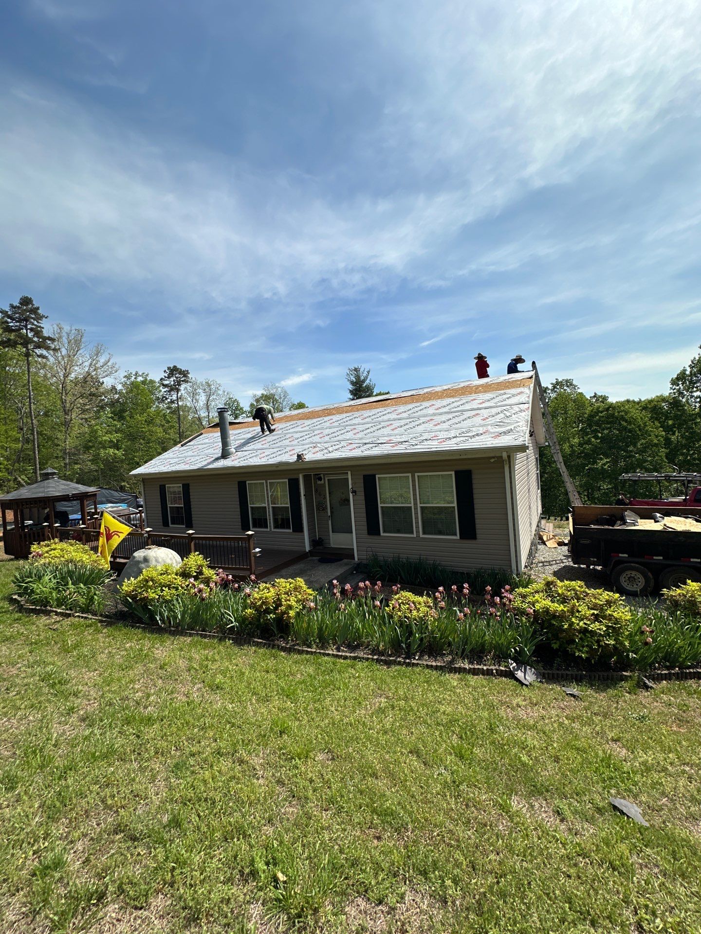 New Roof - GAF Timberline HDZ in Nantucket Morning by Peak 2 Peak Services LLC