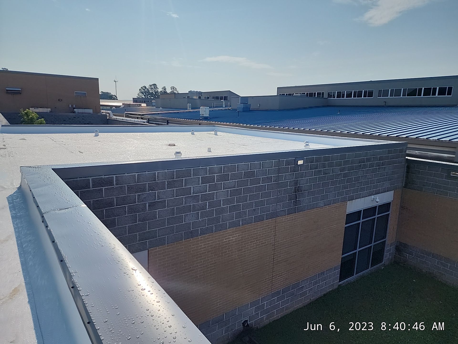 Choctaw Nation Hospital - Med Surg Building by Hostetler Roofing