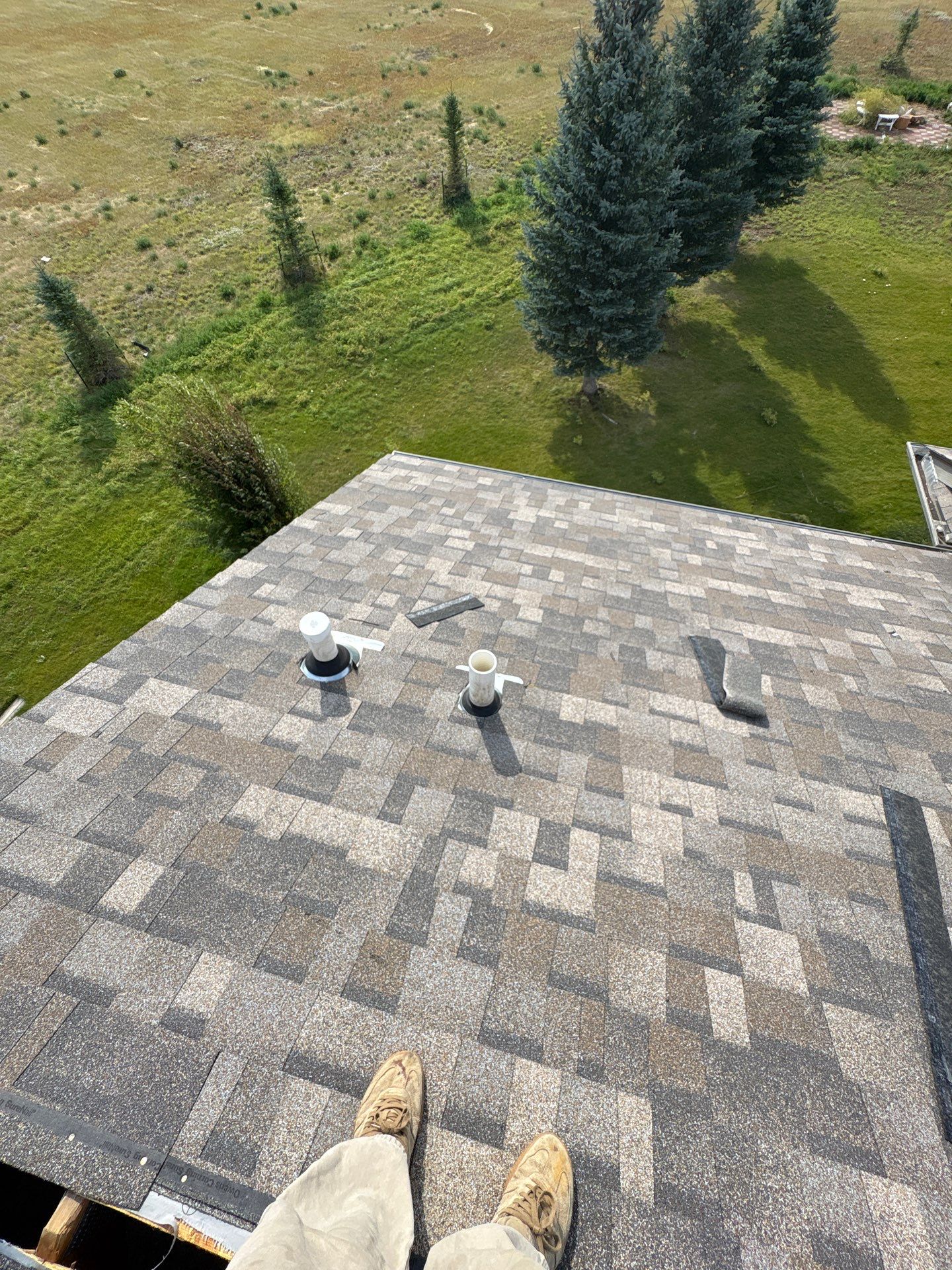 Owens Corning Architectural Shingle Roof Replacement in Great Falls by KQC Roofing