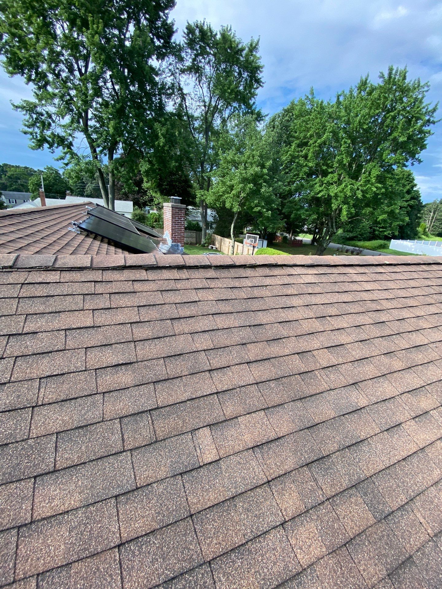 Autumn Brown Shingles by Reimagine Roofing
