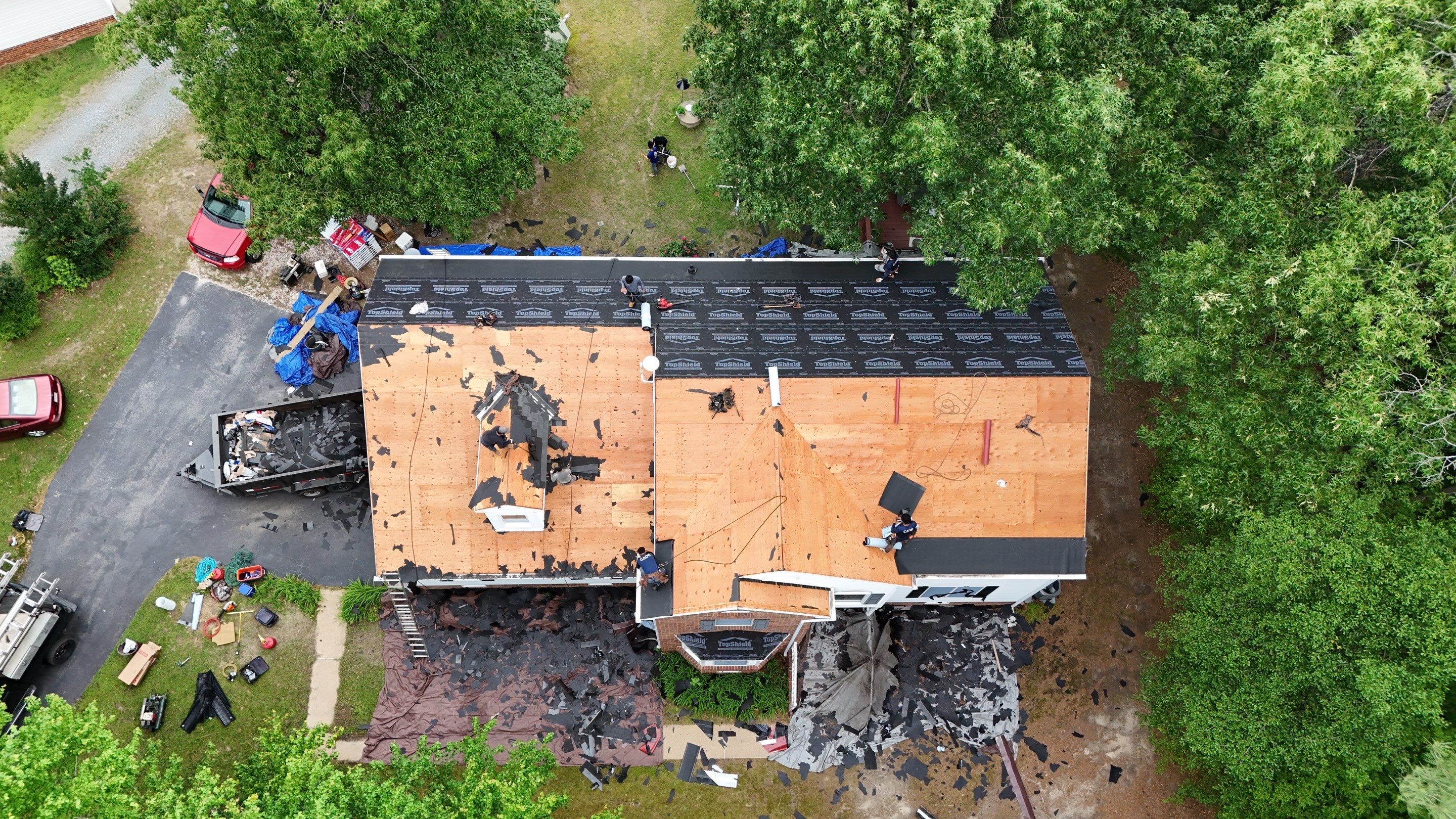 Full Roof Replacement in Quinton VA by Cade Construction