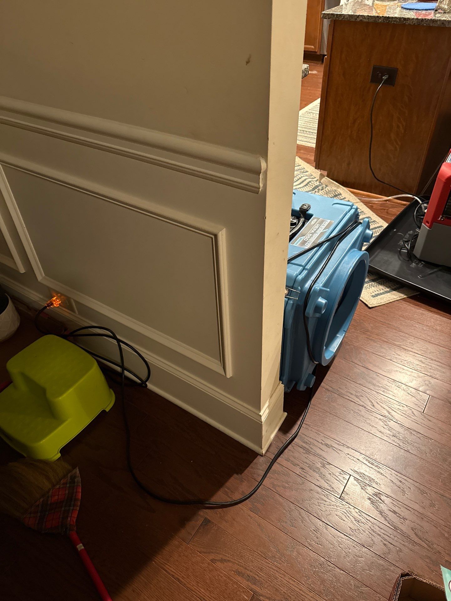 Water Damage in Kitchen area by Restoration Damage Pros of Atlanta