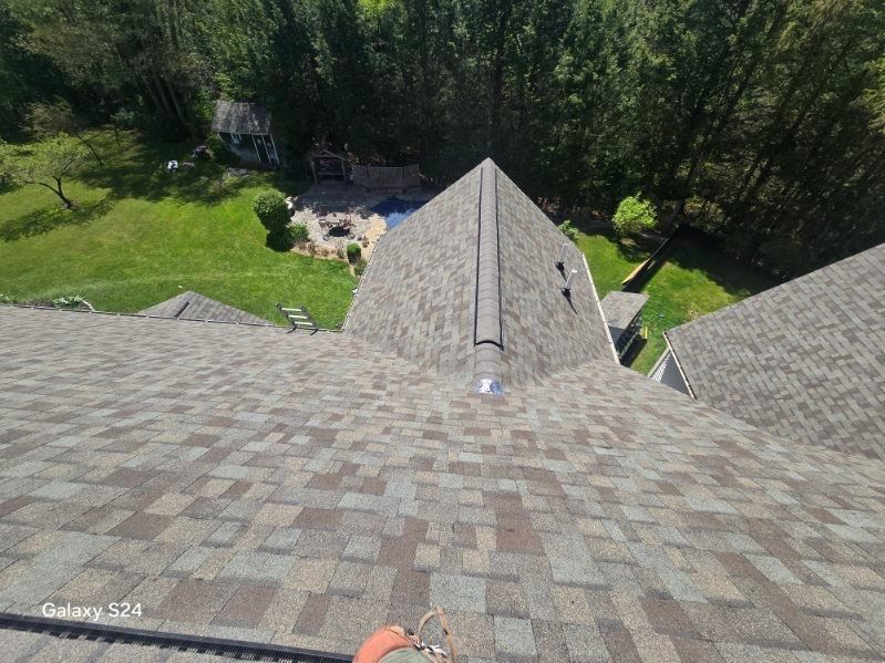 Veterans Helping Veterans – Full Roof Transformation with Owens Corning Driftwood! by Sensible Home Solutions