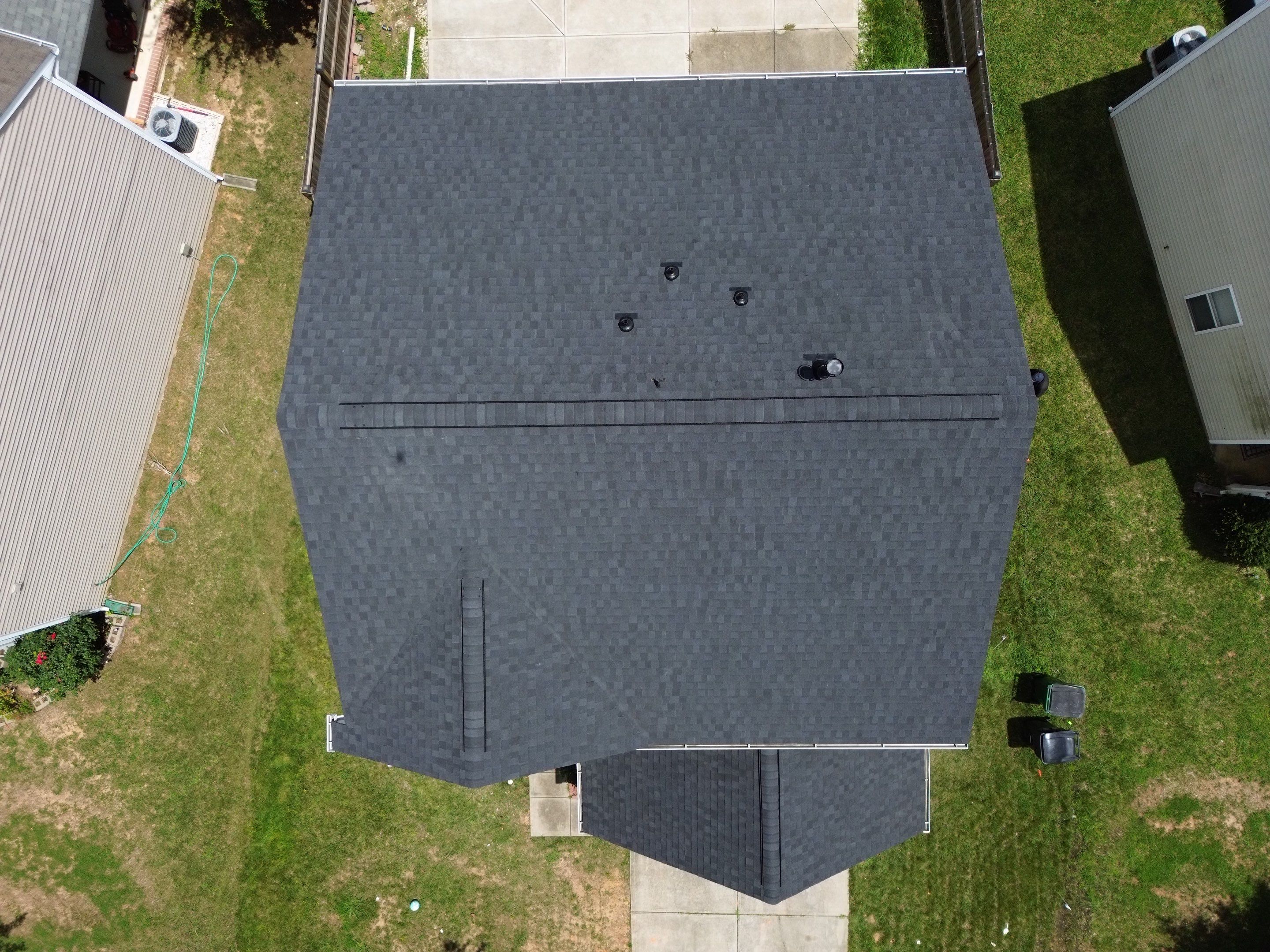 Roof replacement by hail and wind damage by Just Brilliant Restoration JBR