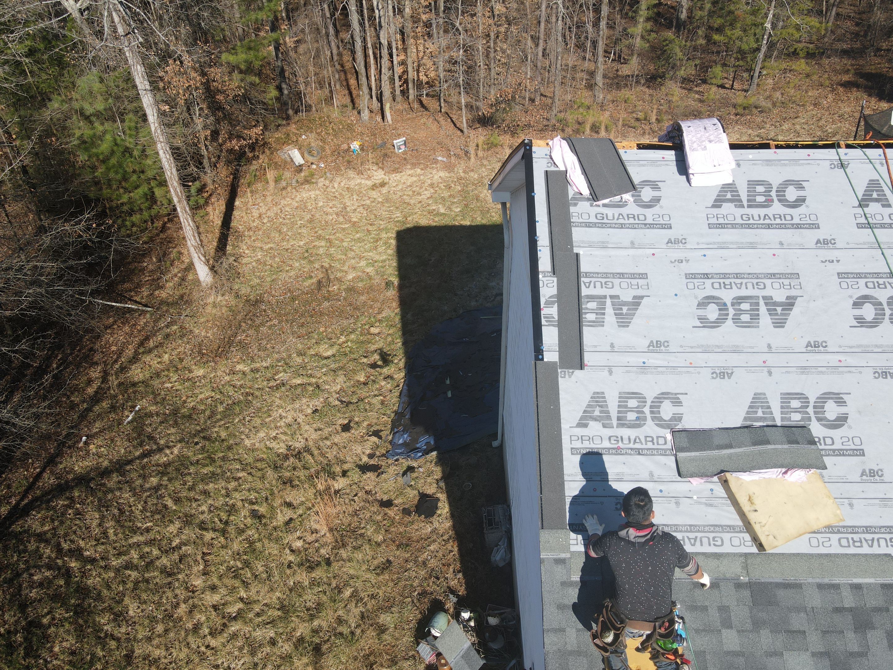 Residential Roofing Installation using Owens Corning by Inspector Roofing and Restoration