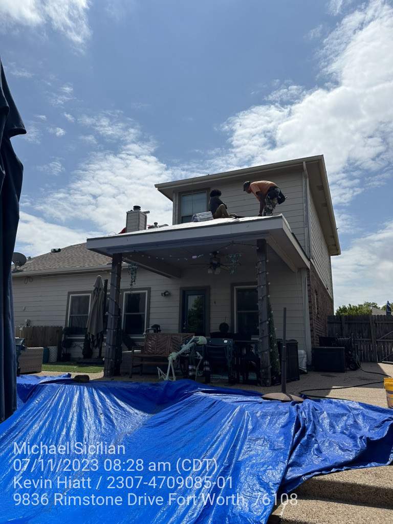 Project in Fort Worth by Zeus Exteriors