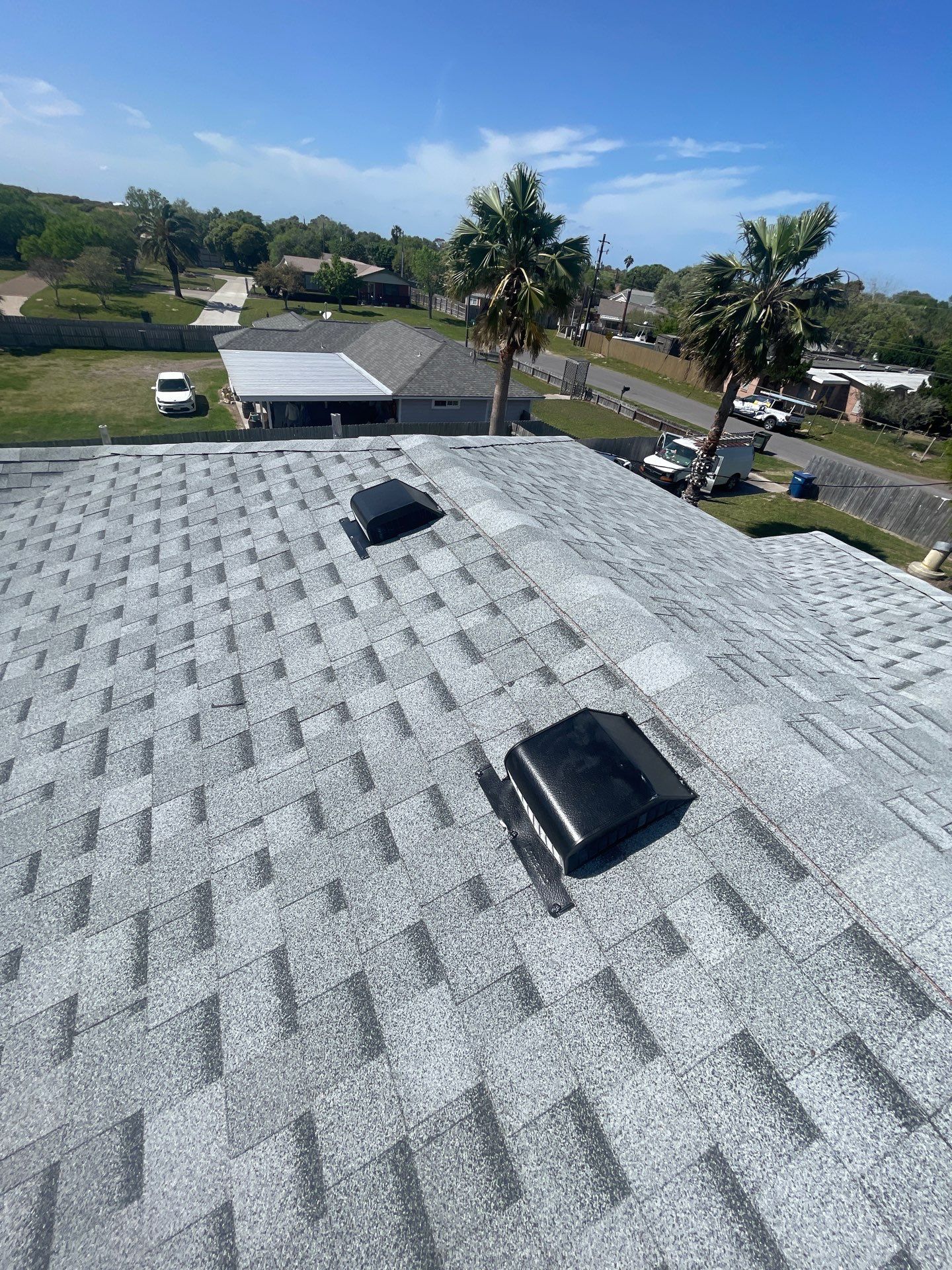 Residential Roofing Installation using IKO Cambridge Dual Gray by Lighthouse Roofing