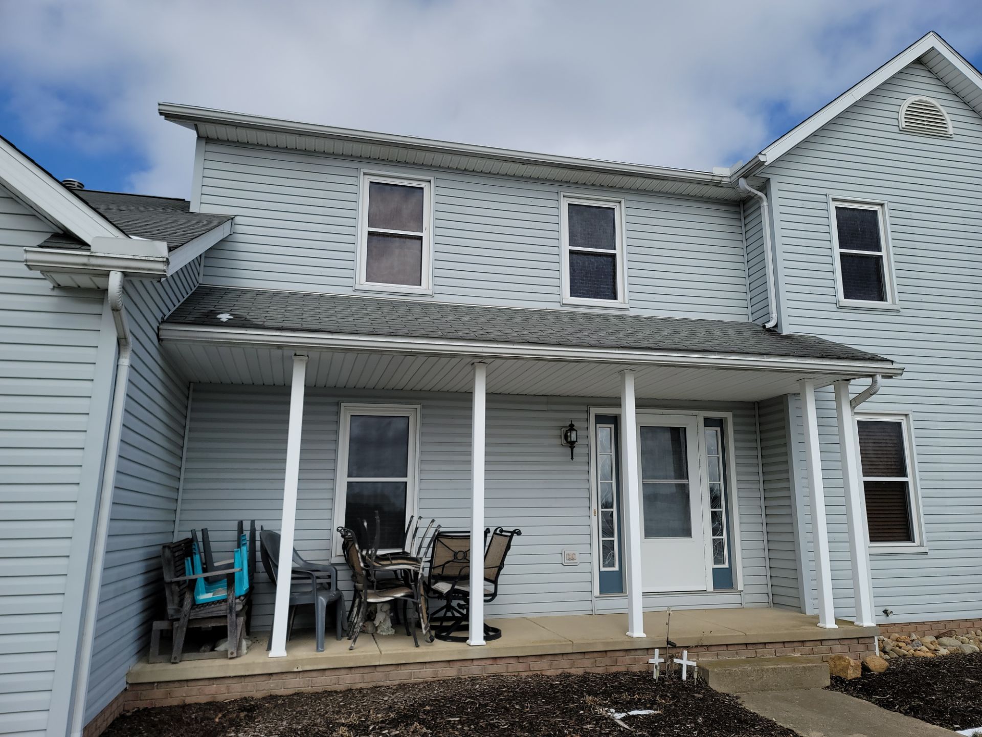 Atlas Pinnacle, Color, Coastal Granite, Drip Edge, Color, Black by Eagle Eye Roofing