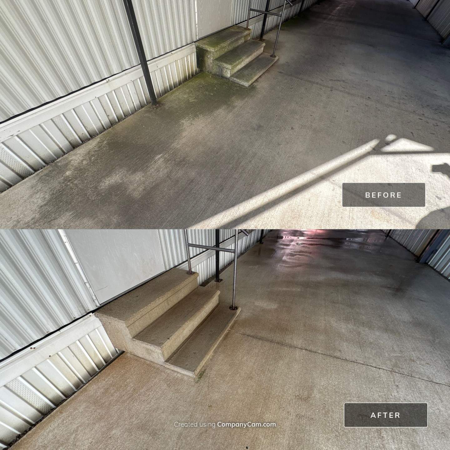 Metro Door Lewisburg by Mr. Mister Power Washing