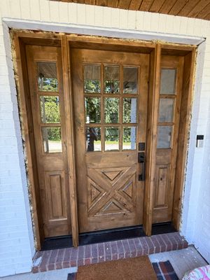 Door Staining