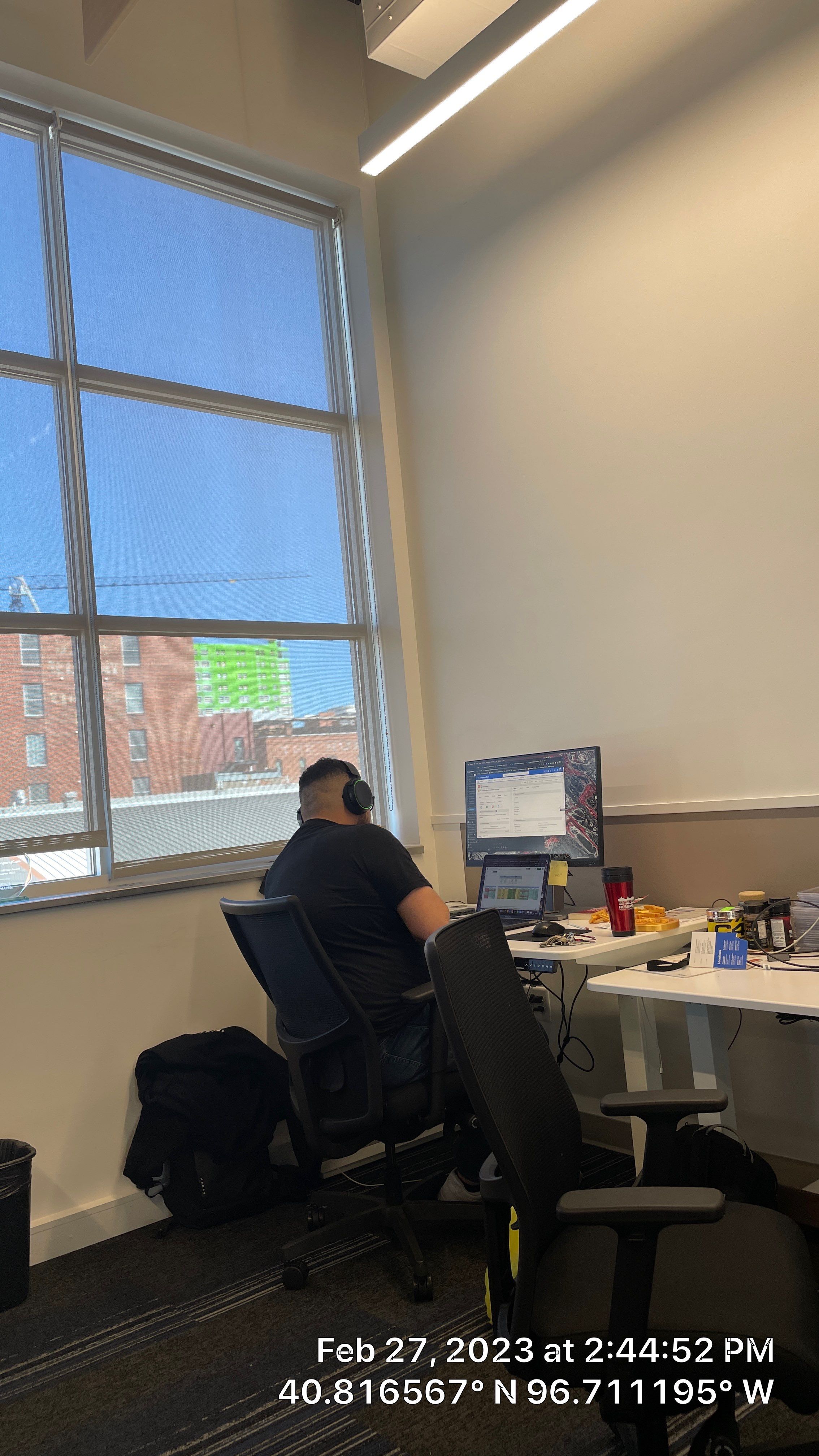 Basement Remodel using Paint by CompanyCam Sales Demo