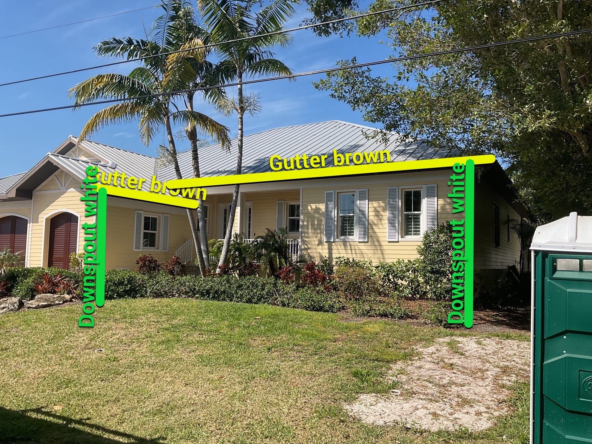 Gutter Brown Installation in Siesta Key FL by Gutter Professors