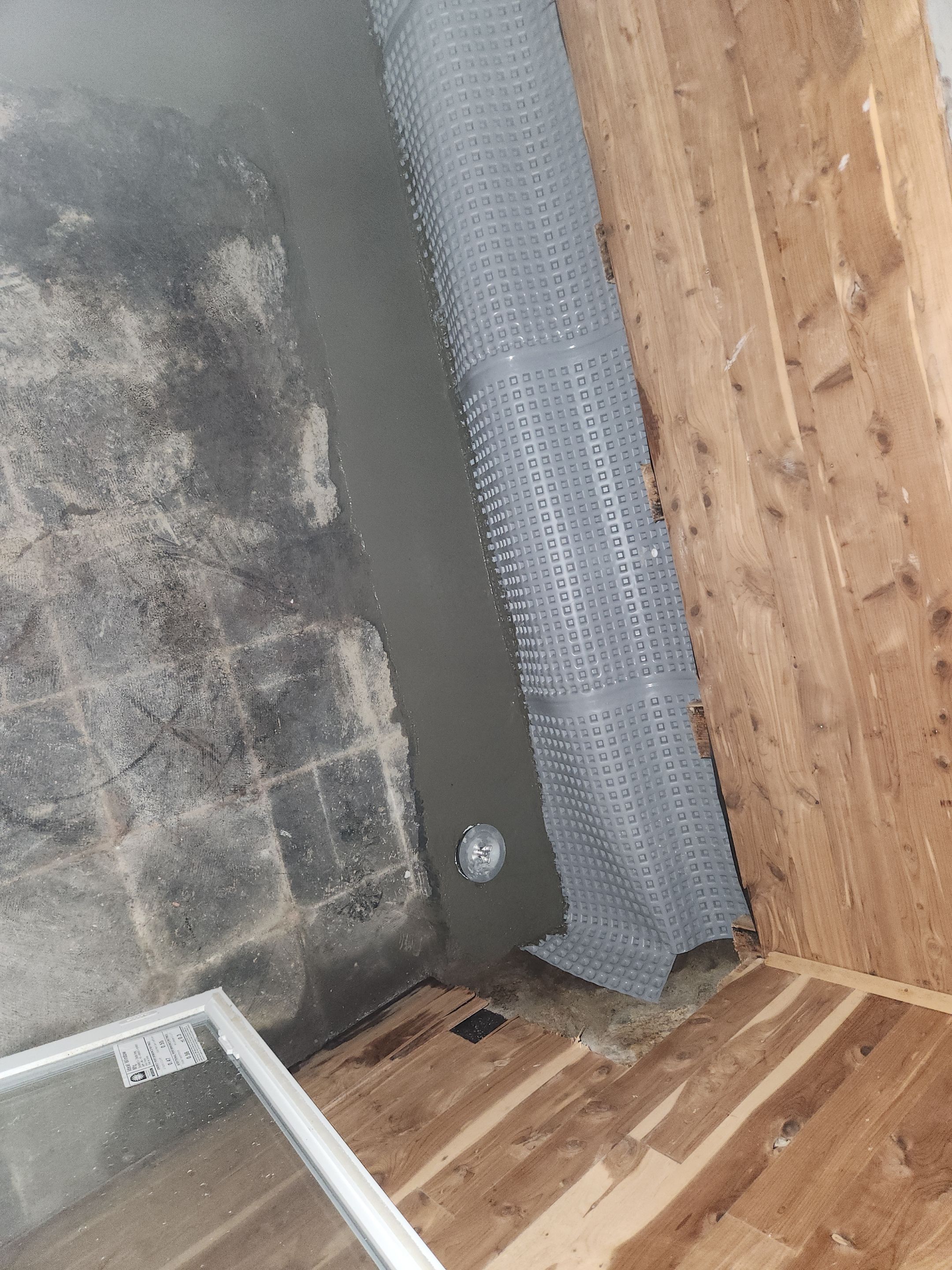 Interior French Drain & Mold Remediation in Mt Tabor NJ by Pure Service Pro, LLC 
