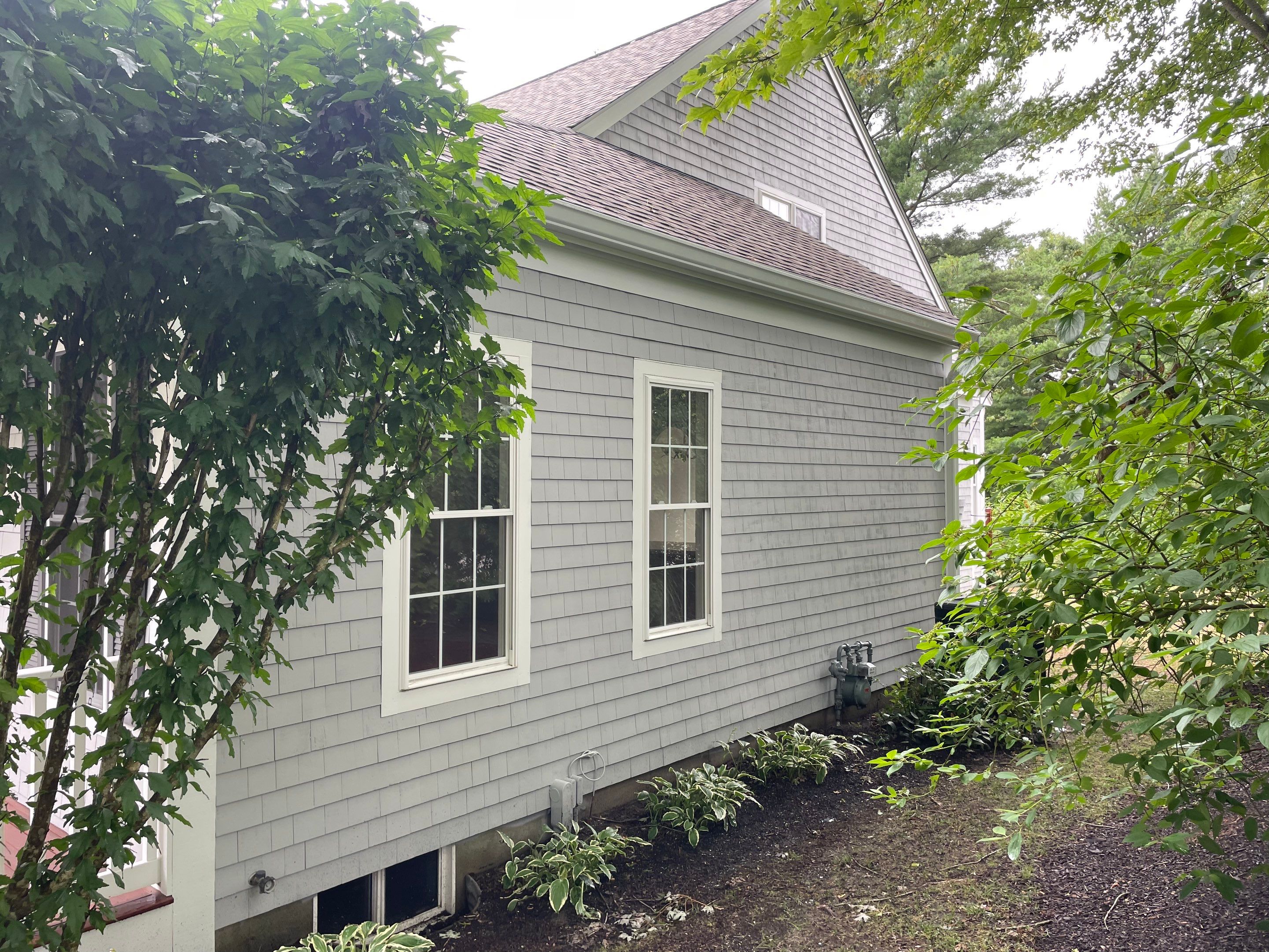 6" K-Style Aluminum Gutters Installed in Bourne, MA by Gutter Pro Enterprises