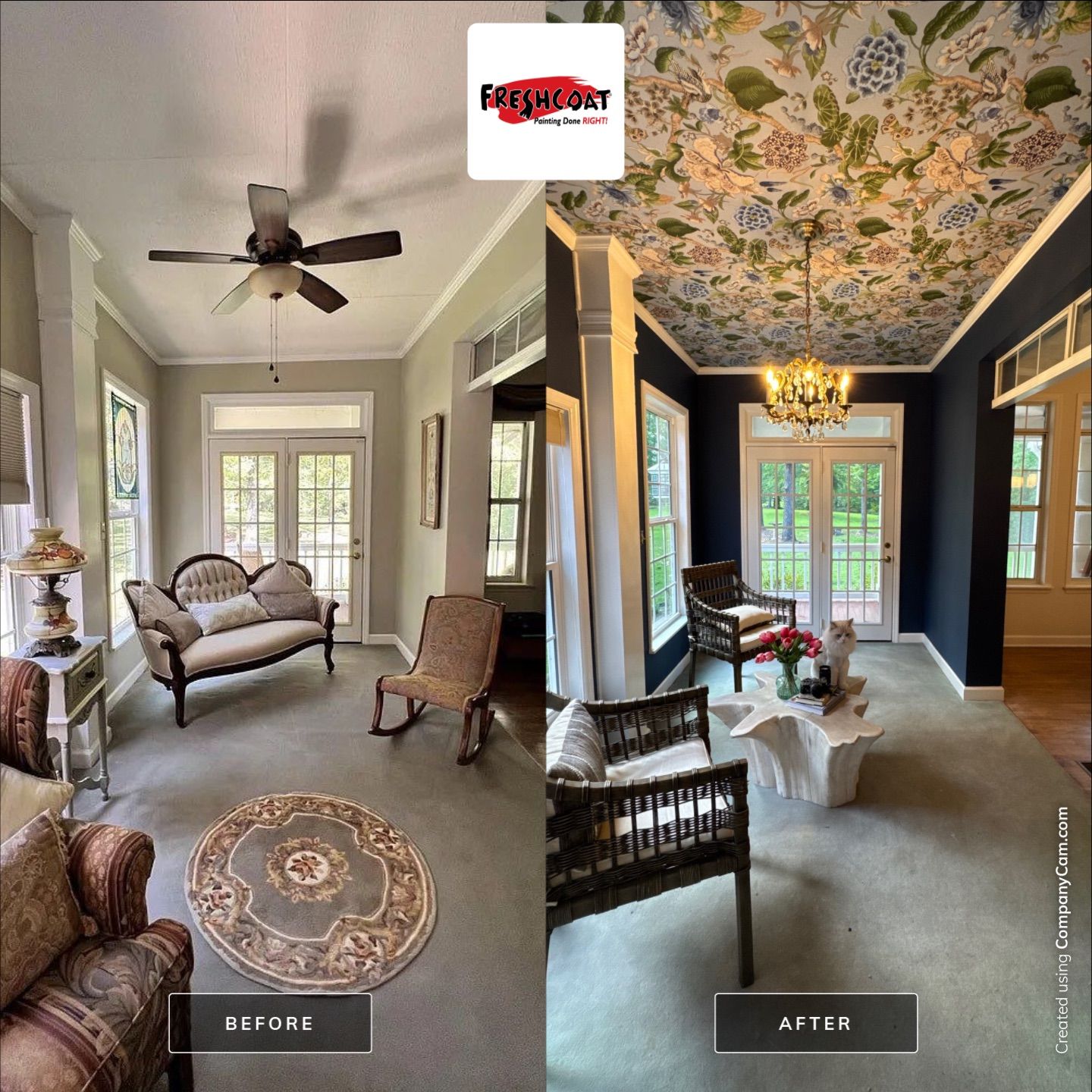 Interior Refresh by Fresh Coat Painters of Augusta
