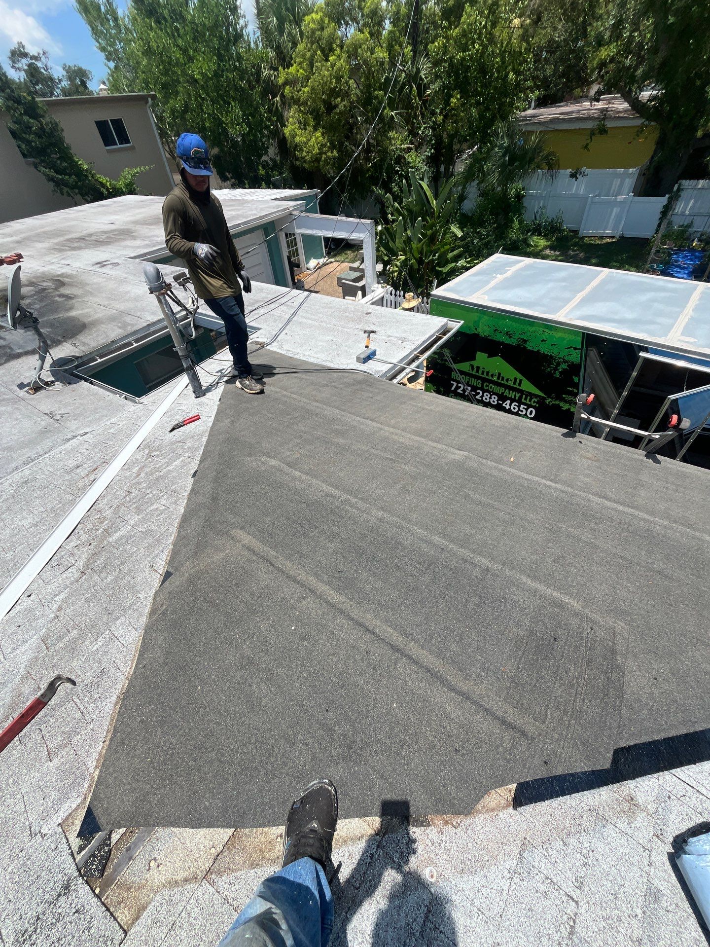 Project in Clearwater 33755 by Mitchell Roofing Company LLC 