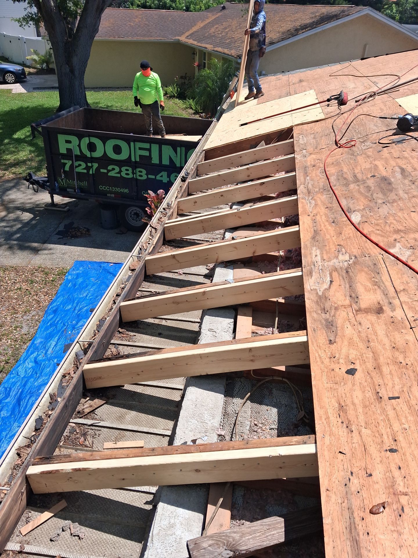 Project in Clearwater 33761 by Mitchell Roofing Company LLC