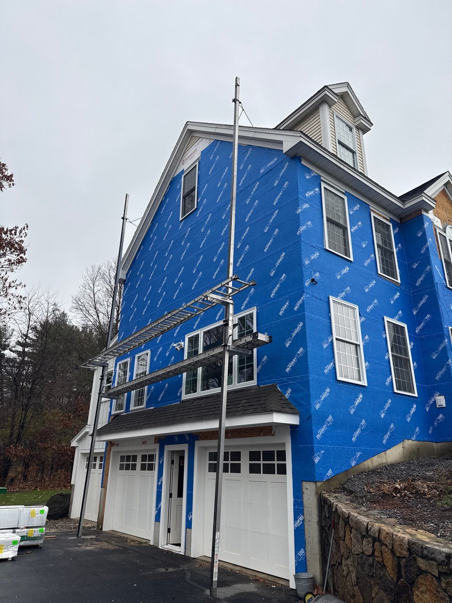 Complete Home Renovation with James Hardie® Clapboard & Shake Siding and Custom PVC Trim by Sensible Home Solutions