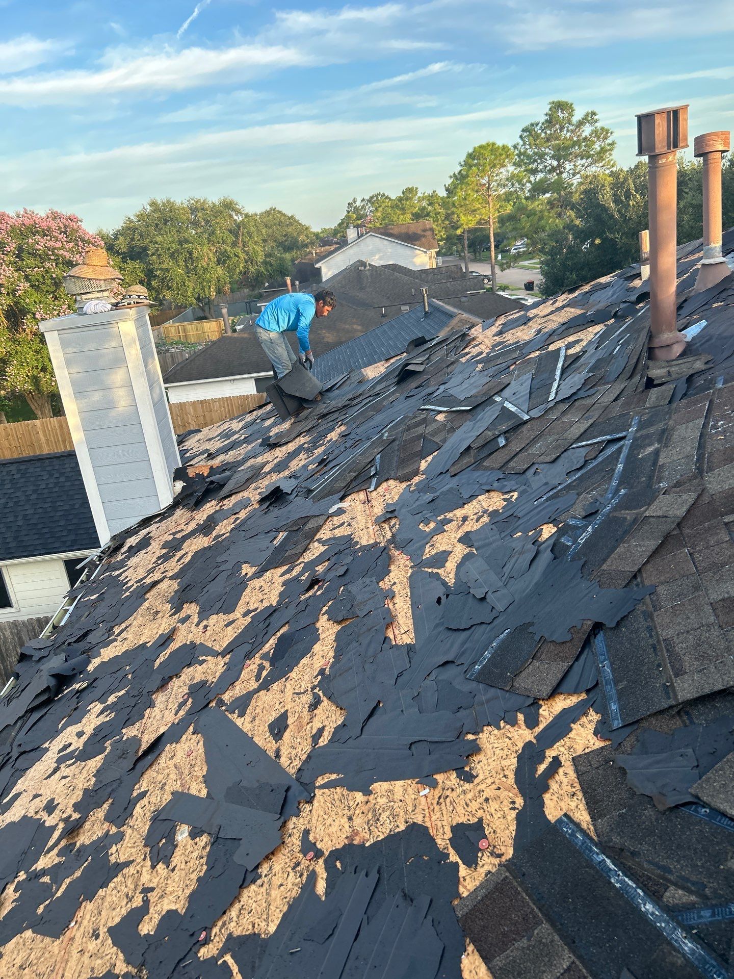 Residential Roofing Repair using Owen's Corning Duration (Lifetime) Shingles by Roof Repair Company