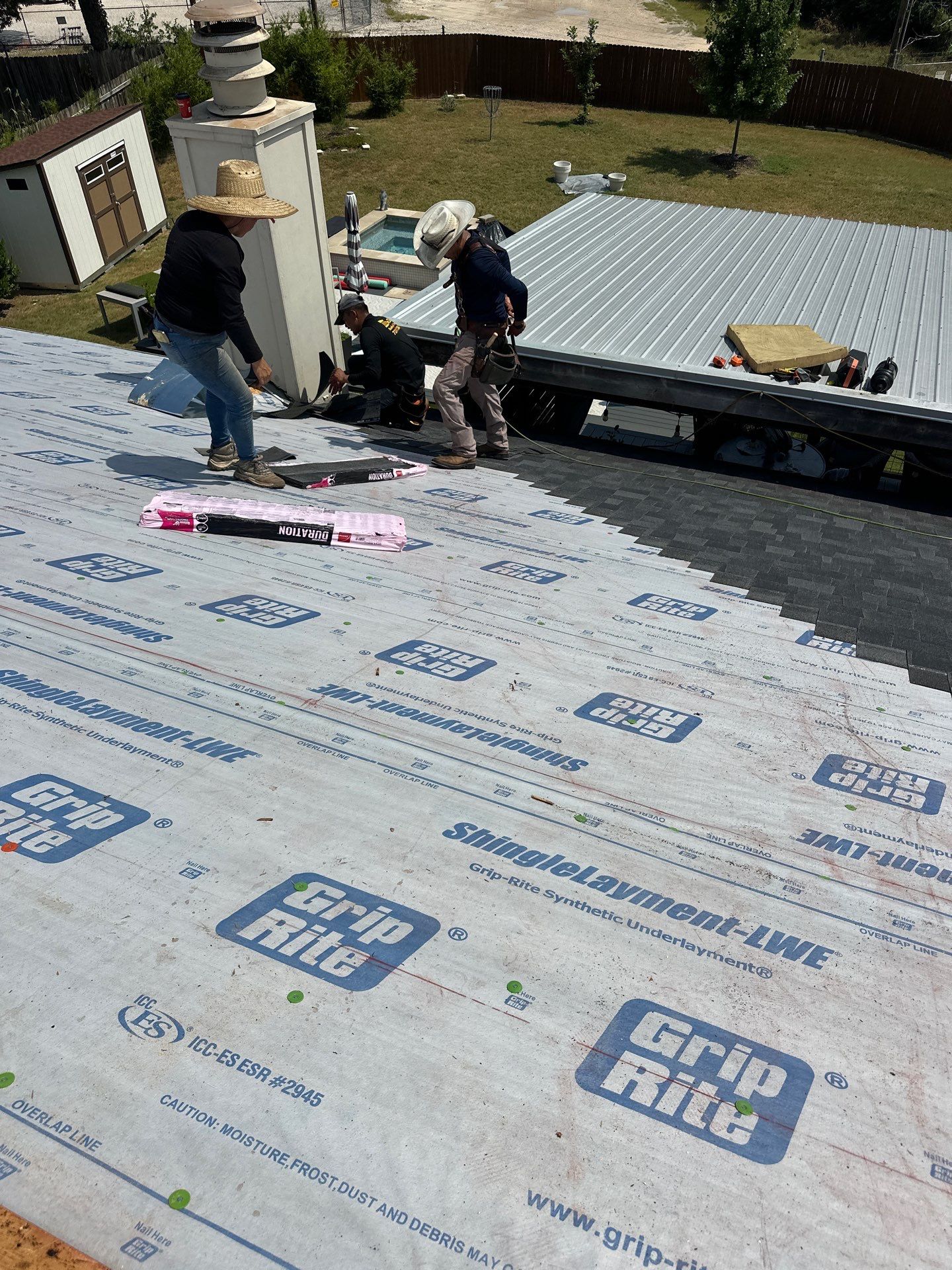 Residential Roofing Installation Owens Corning Tru Definition Onyx Black by DeZign Roofing & Exteriors